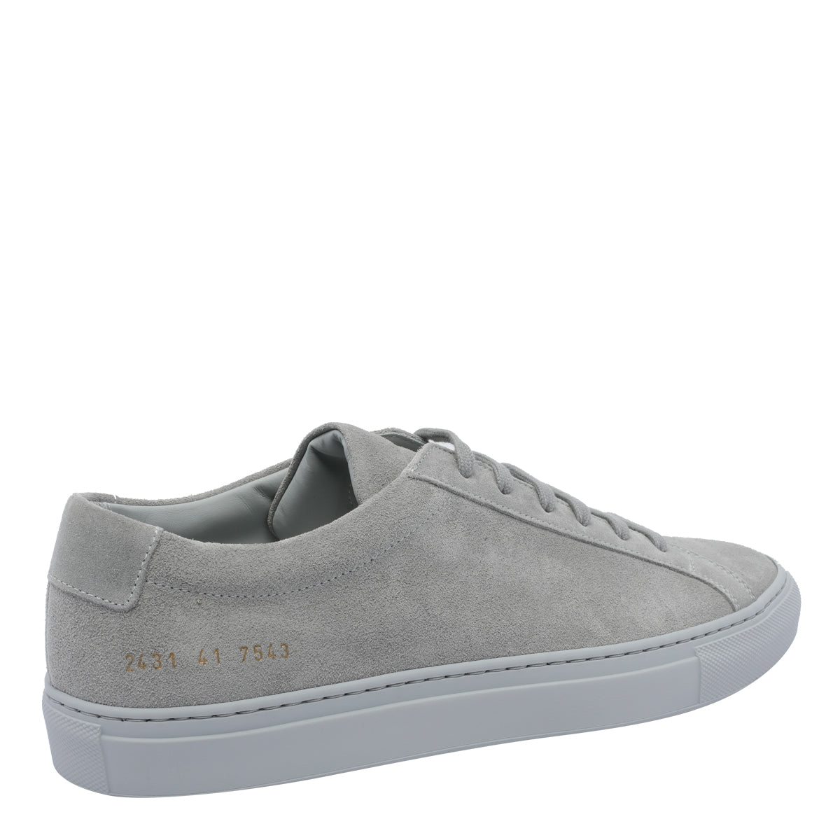 Common Projects Sneakers Grey Suede Leather/rubber Sole