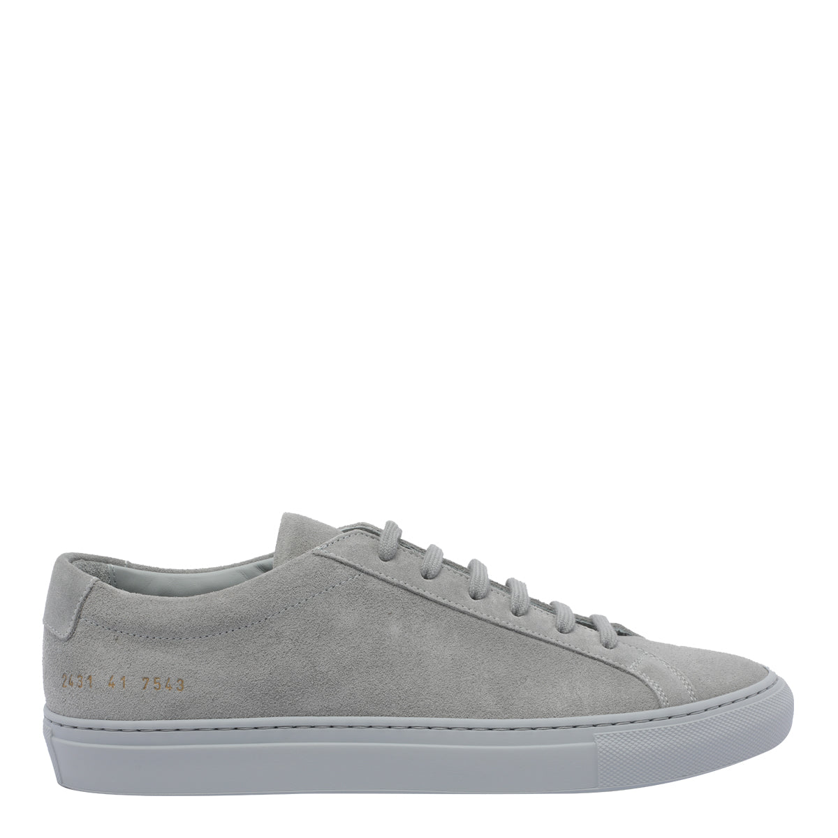 Common Projects Sneakers Grey Suede Leather/rubber Sole