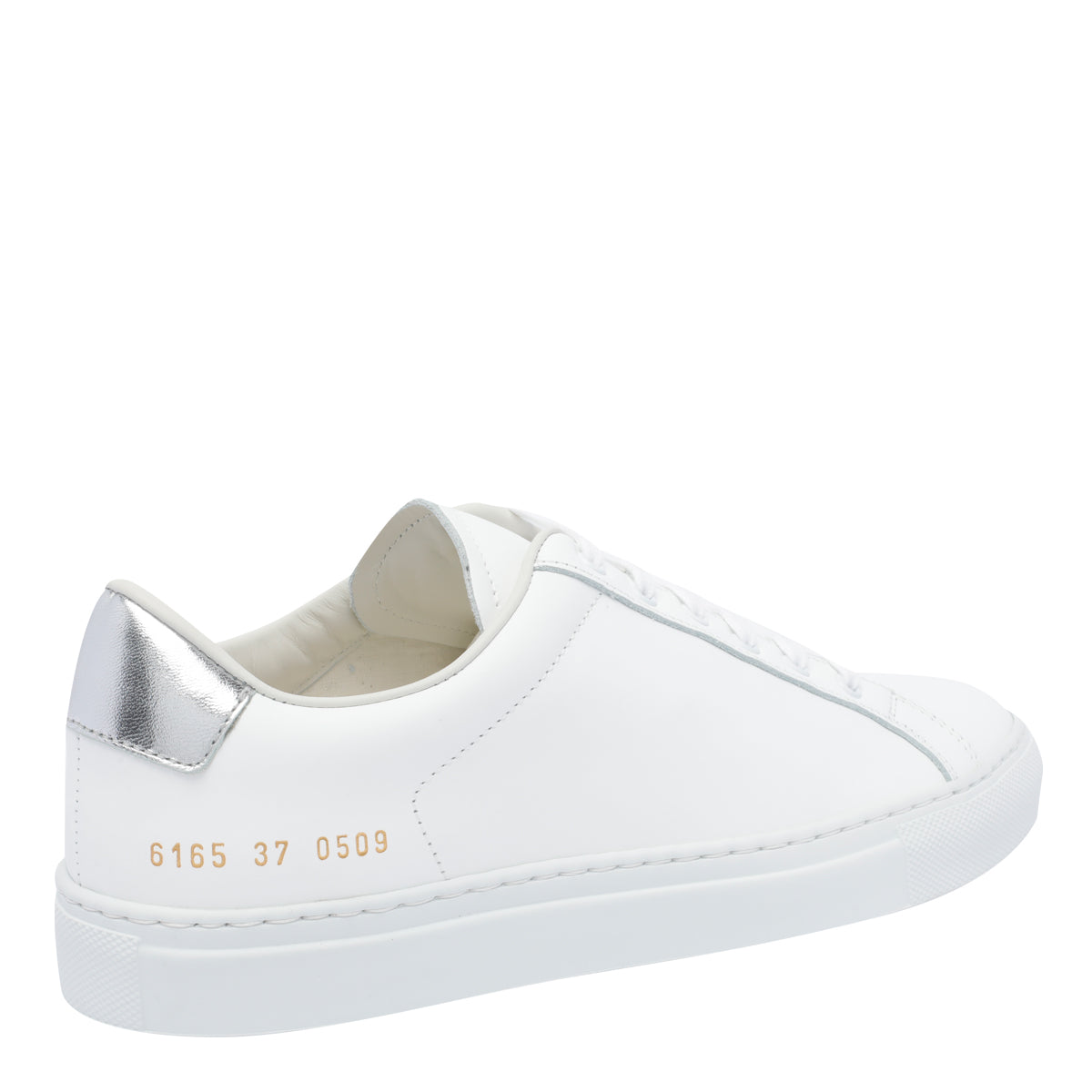 Common Projects Sneakers White Calf Leather/rubber Sole