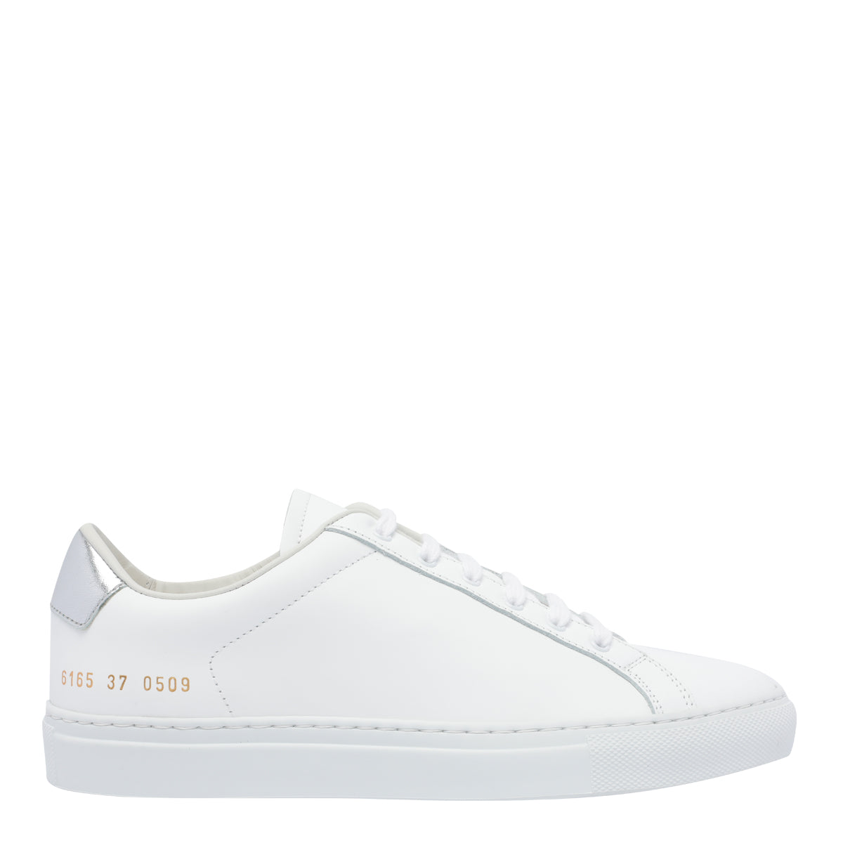 Common Projects Sneakers White Calf Leather/rubber Sole