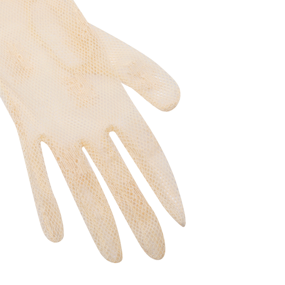 Valentino Garavani Gloves White Polyamide Viscose