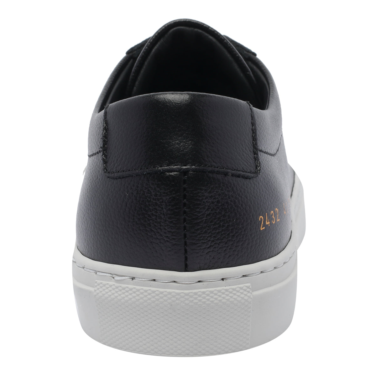 Common Projects Sneakers Black Calf Leather/rubber Sole