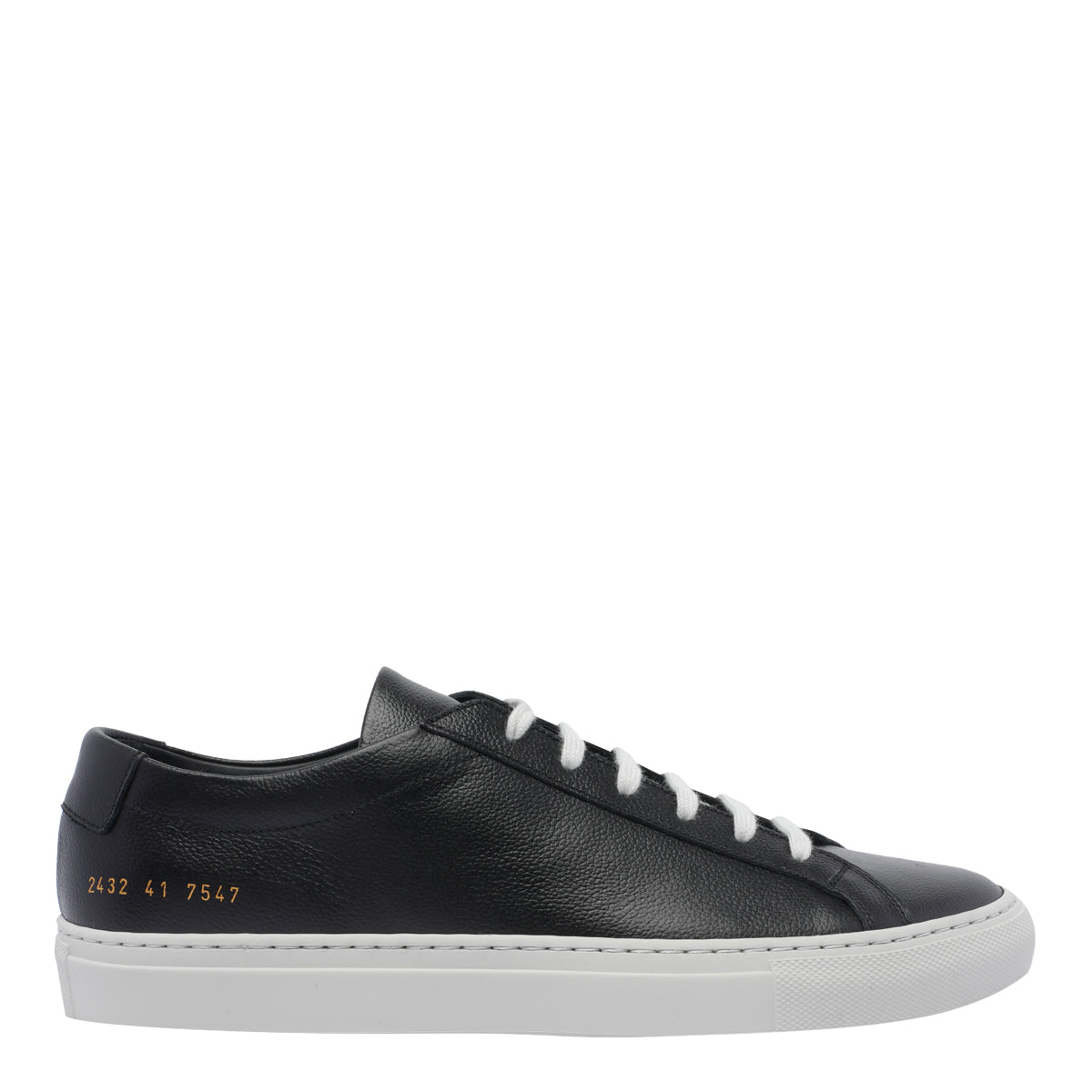 Common Projects Sneakers Black Calf Leather/rubber Sole