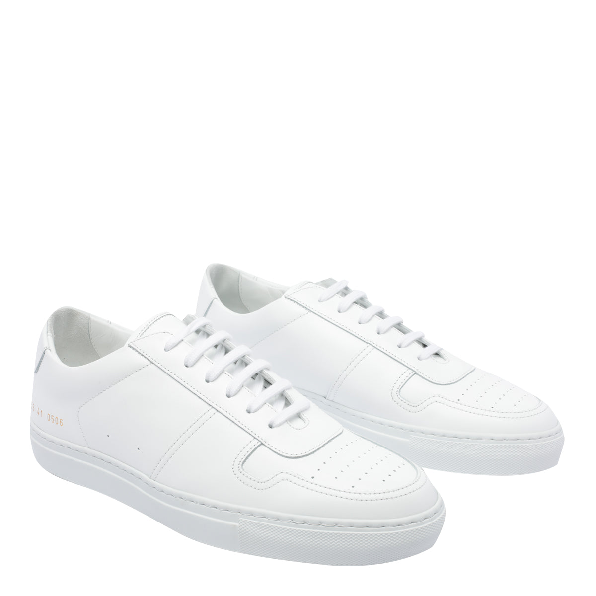Common Projects Sneakers White Calf Leather/rubber Sole