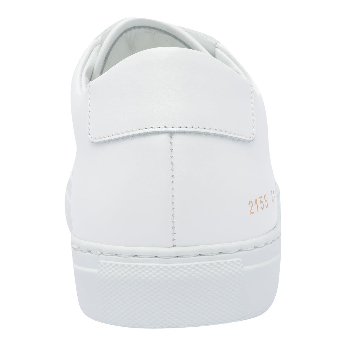 Common Projects Sneakers White Calf Leather/rubber Sole