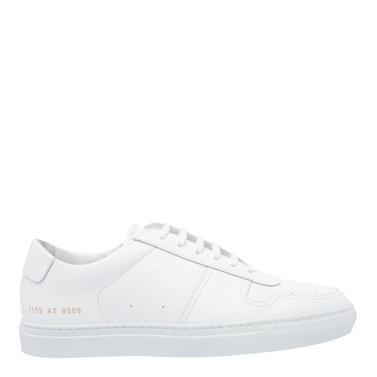 Common Projects Sneakers White Calf Leather/rubber Sole