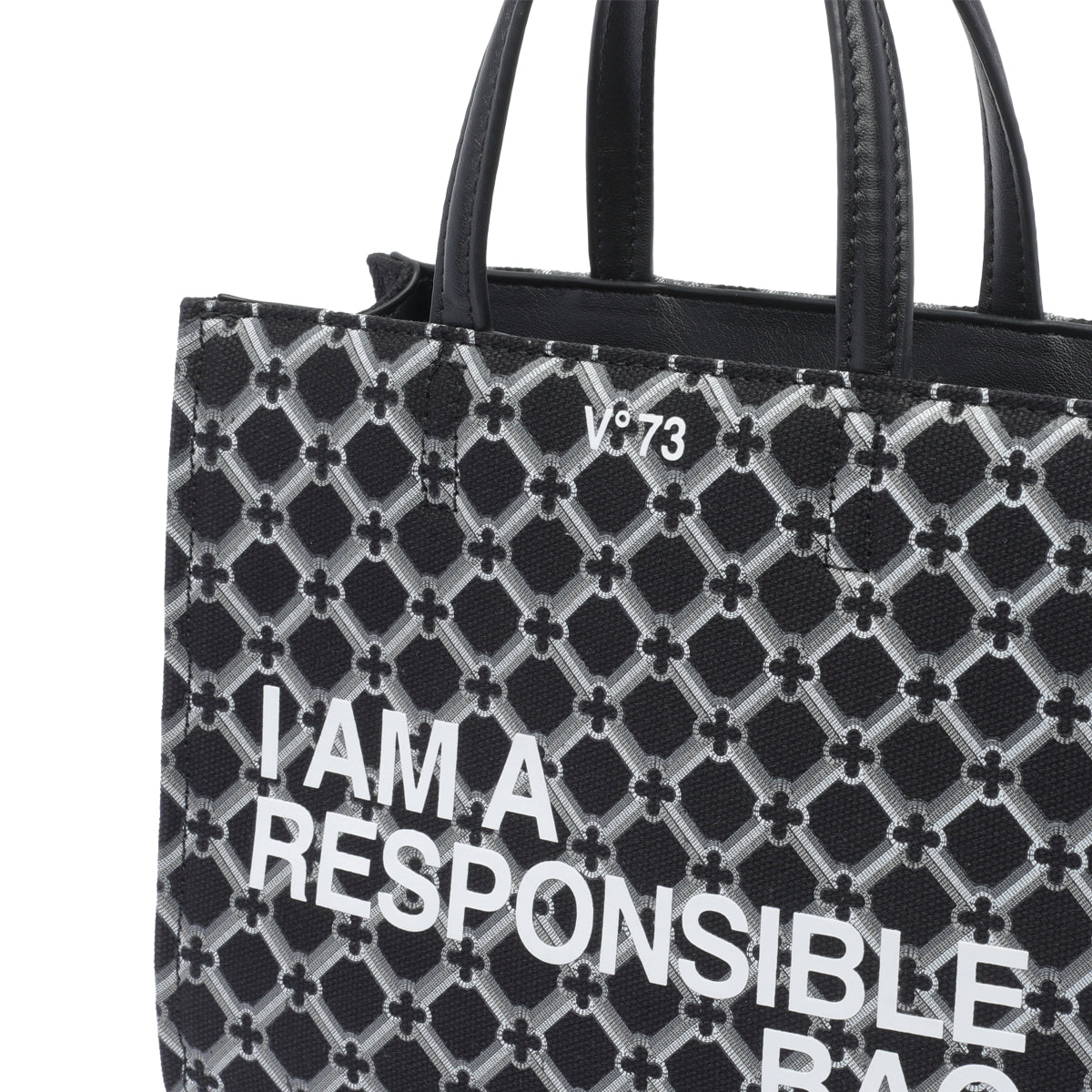 V°73 Bags Black Cotton Polyester