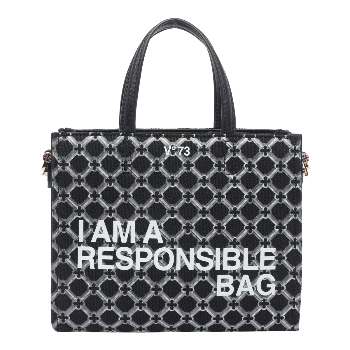 V°73 Bags Black Cotton Polyester