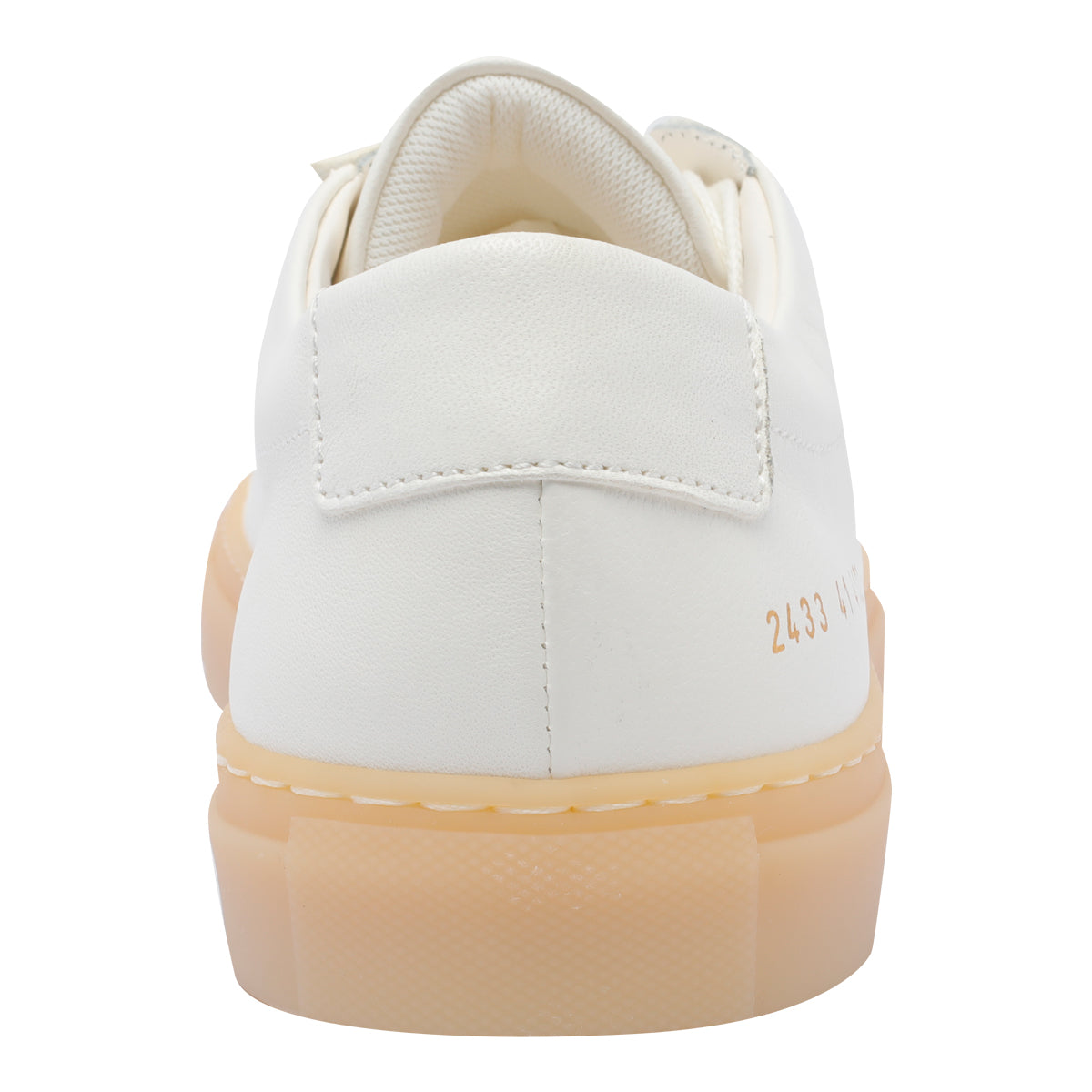 Common Projects Sneakers White Calf Leather/rubber Sole