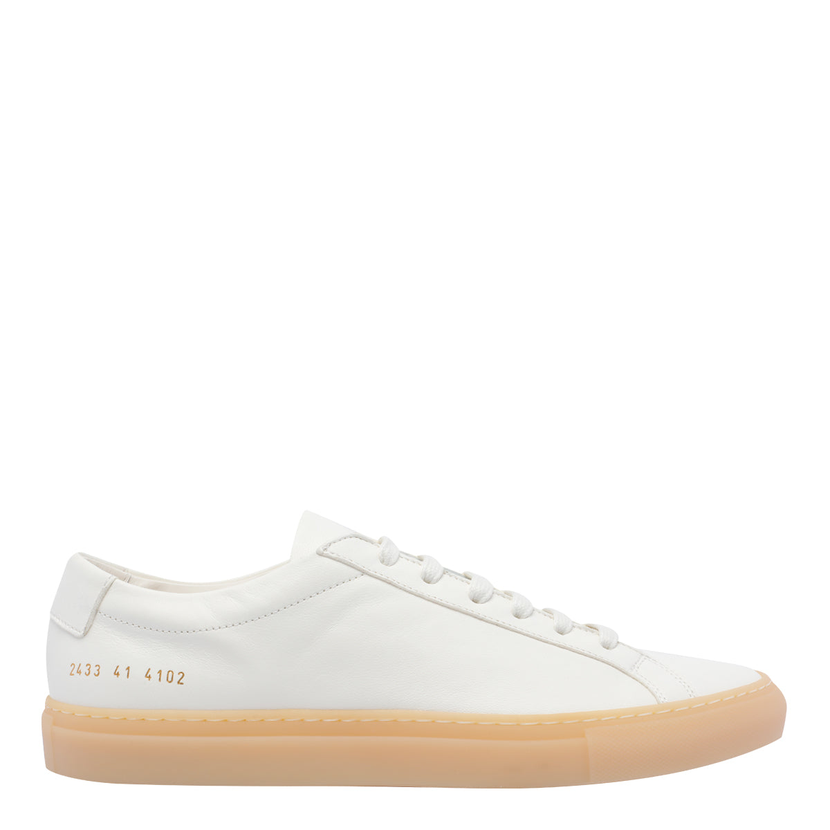 Common Projects Sneakers White Calf Leather/rubber Sole