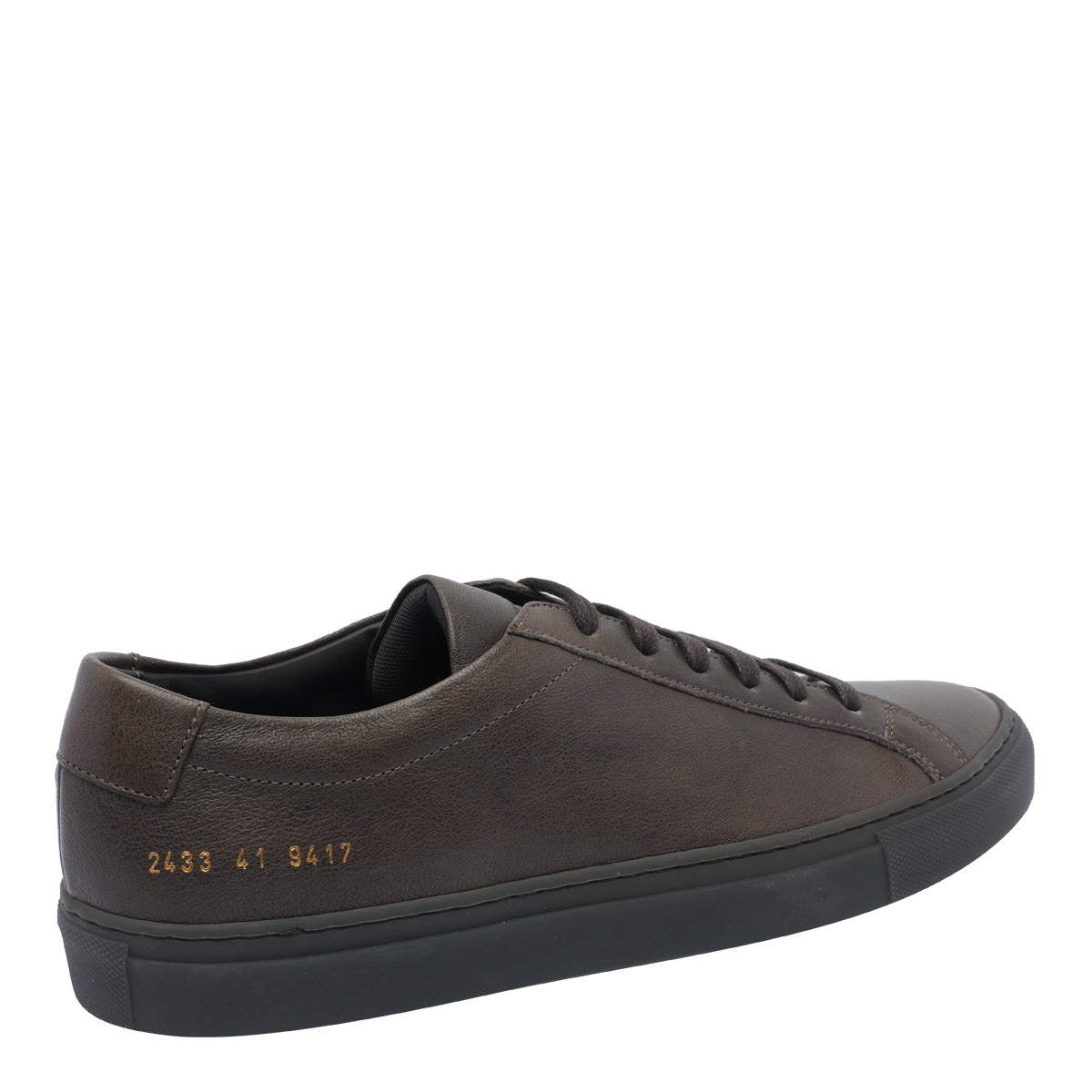 Common Projects Sneakers Brown Calf Leather/rubber Sole