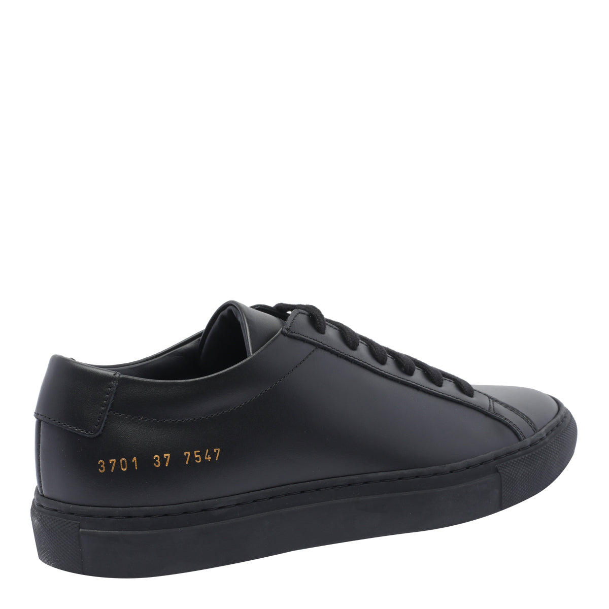 Common Projects Sneakers Black Calf Leather/rubber Sole