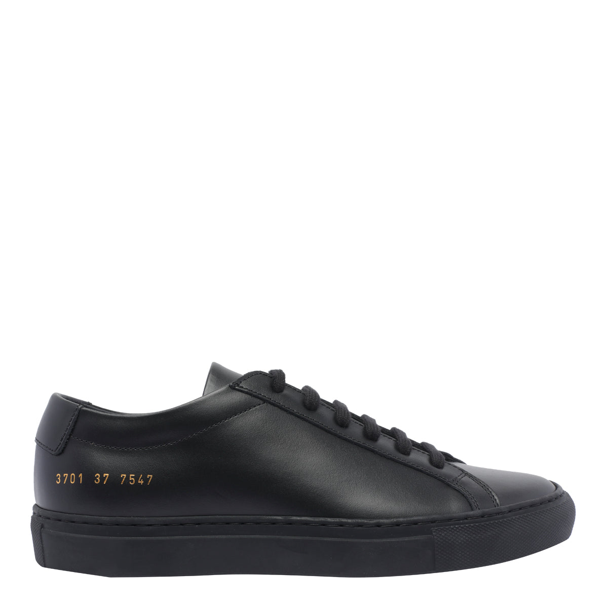Common Projects Sneakers Black Calf Leather/rubber Sole