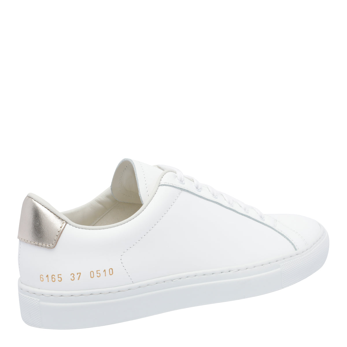 Common Projects Sneakers White Calf Leather/rubber Sole