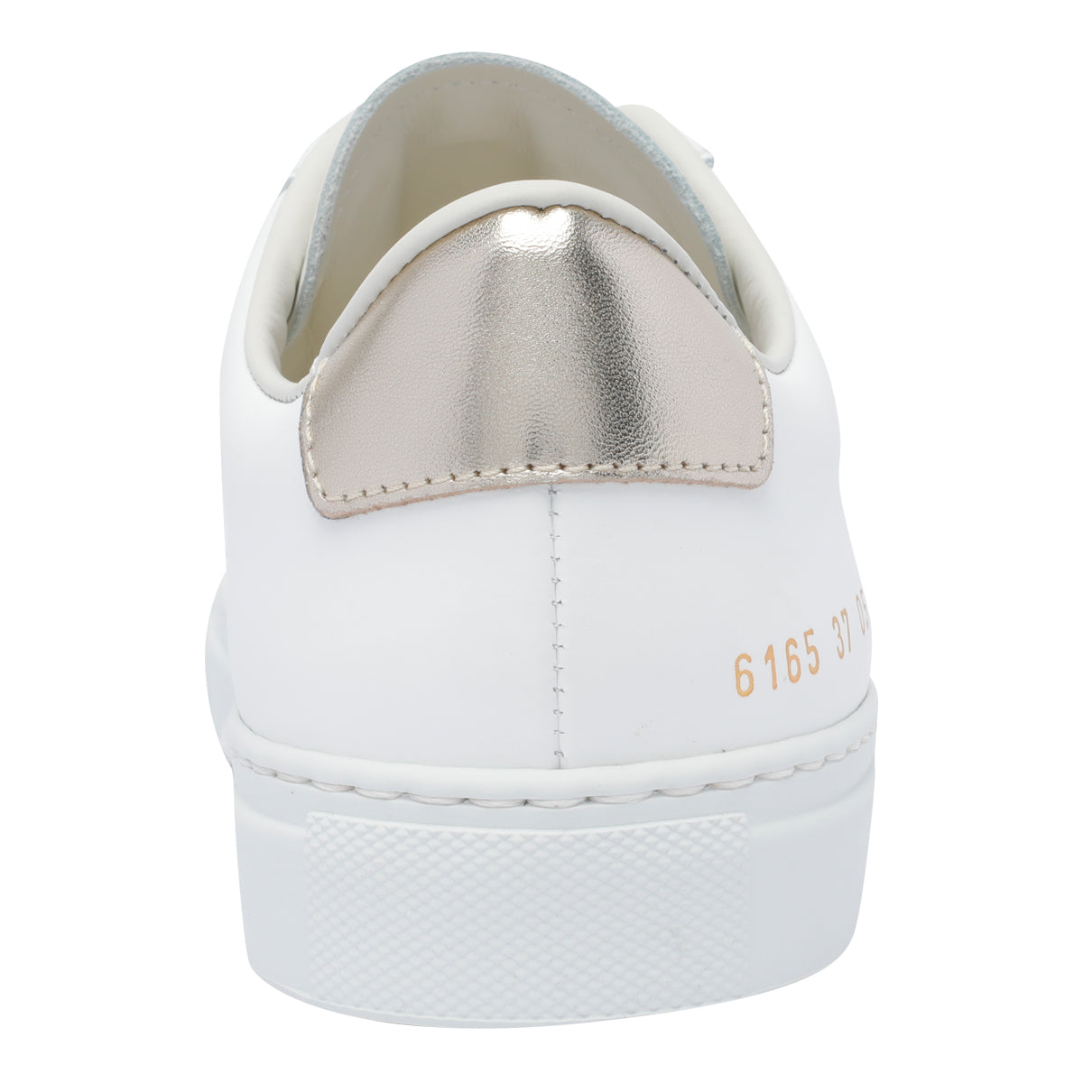 Common Projects Sneakers White Calf Leather/rubber Sole
