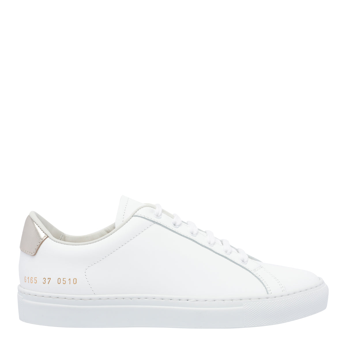 Common Projects Sneakers White Calf Leather/rubber Sole