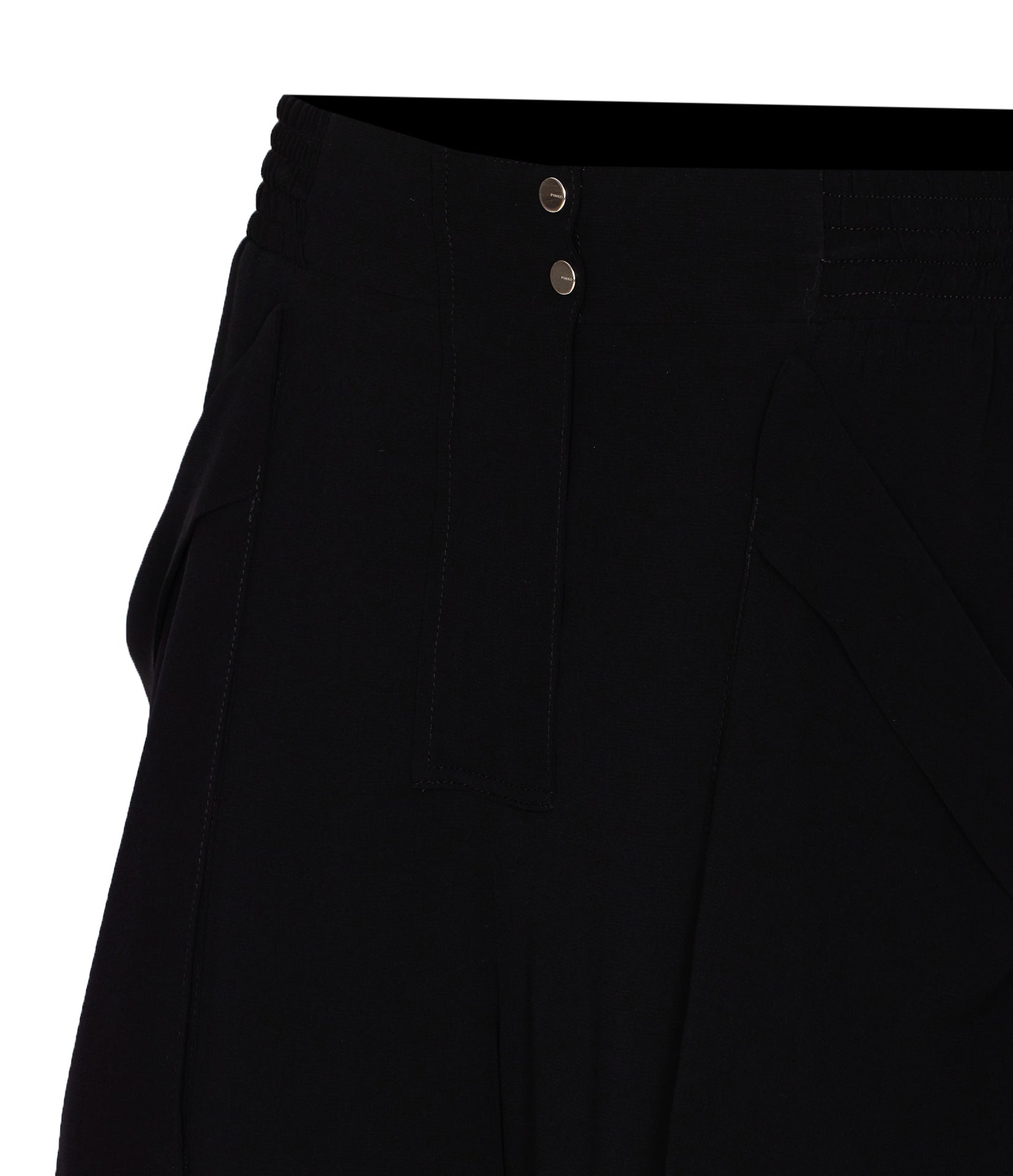 Pinko Trousers Black Polyester