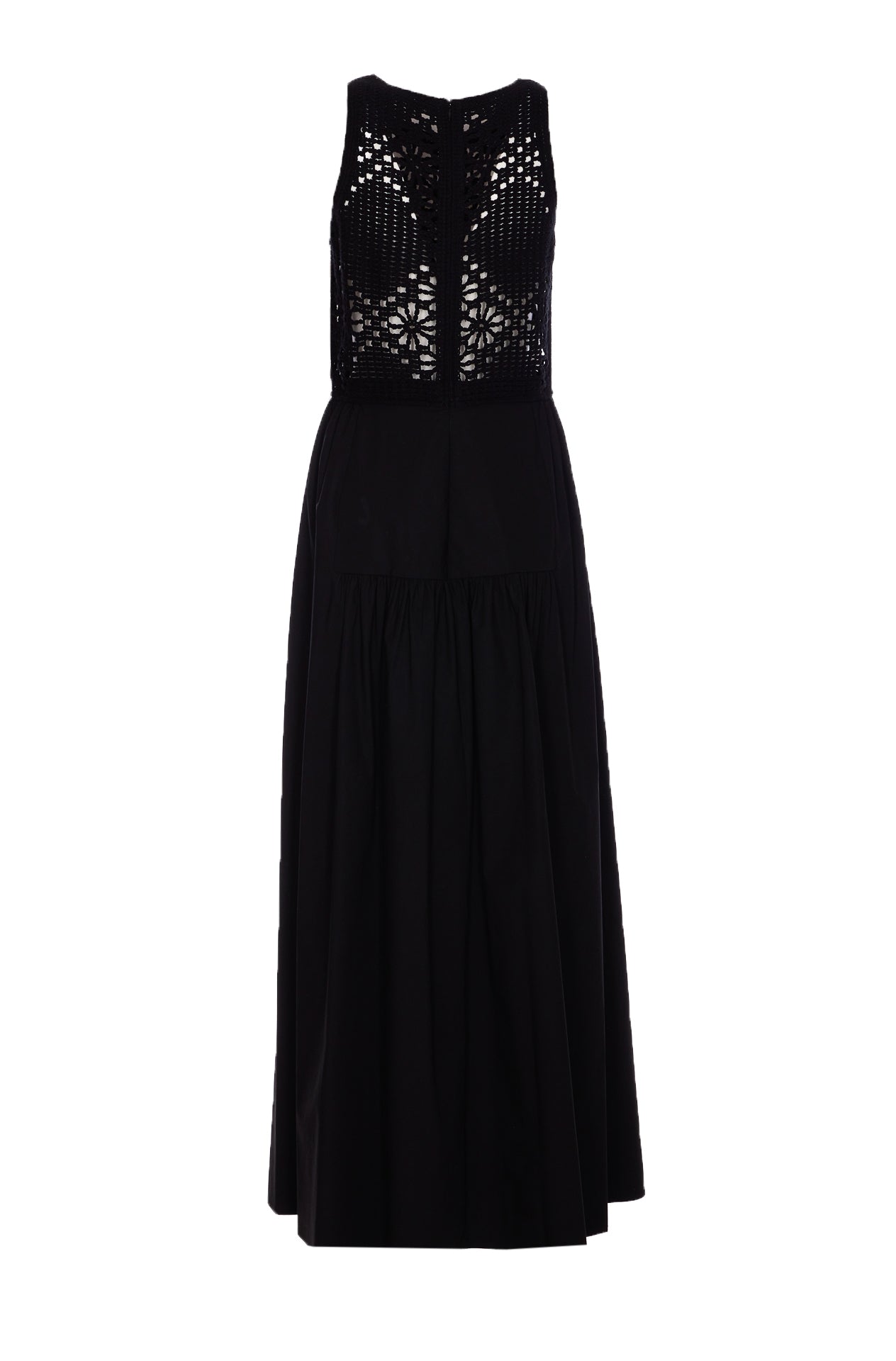 Twin-Set Dresses Black Cotton