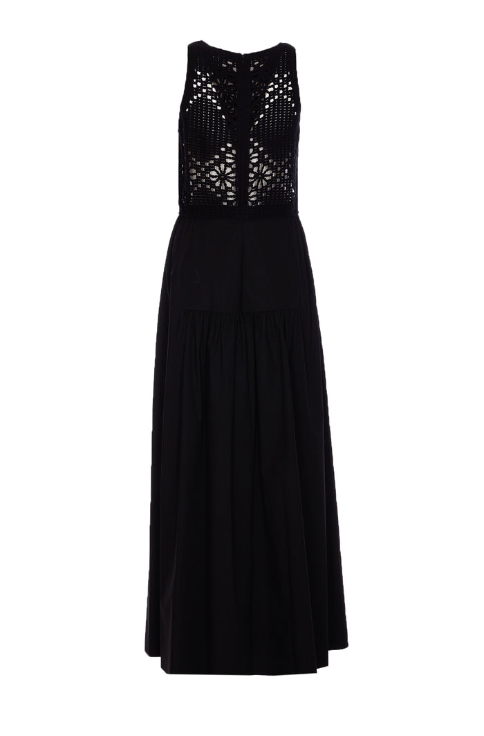 Twin-Set Dresses Black Cotton