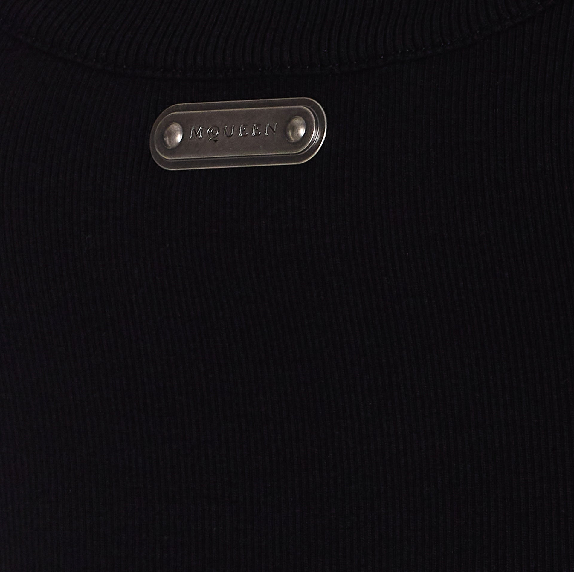 Alexander Mcqueen T-Shirts And Polos Black Cotton