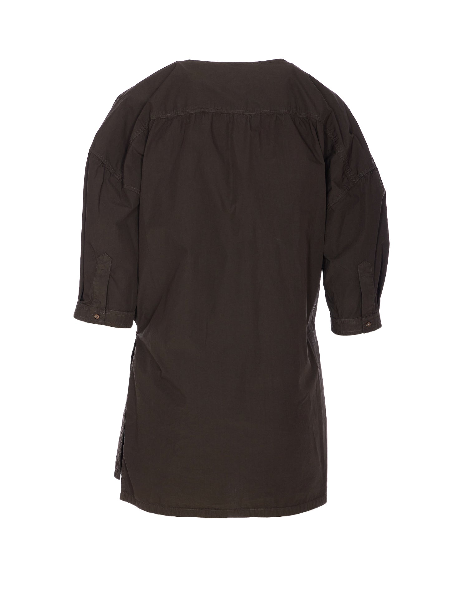 Lemaire Shirts Dark Brown Cotton