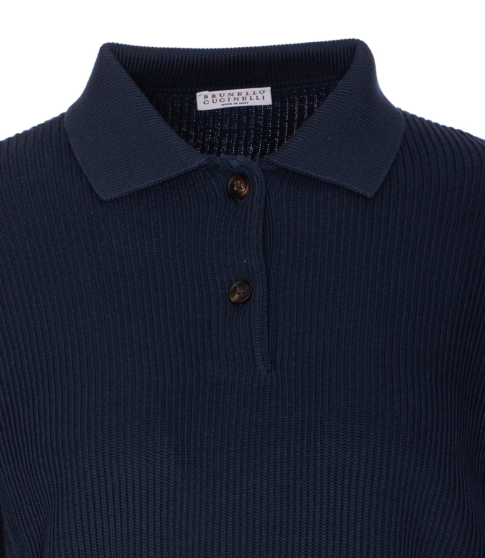 Brunello Cucinelli Sweaters Blue Cotton