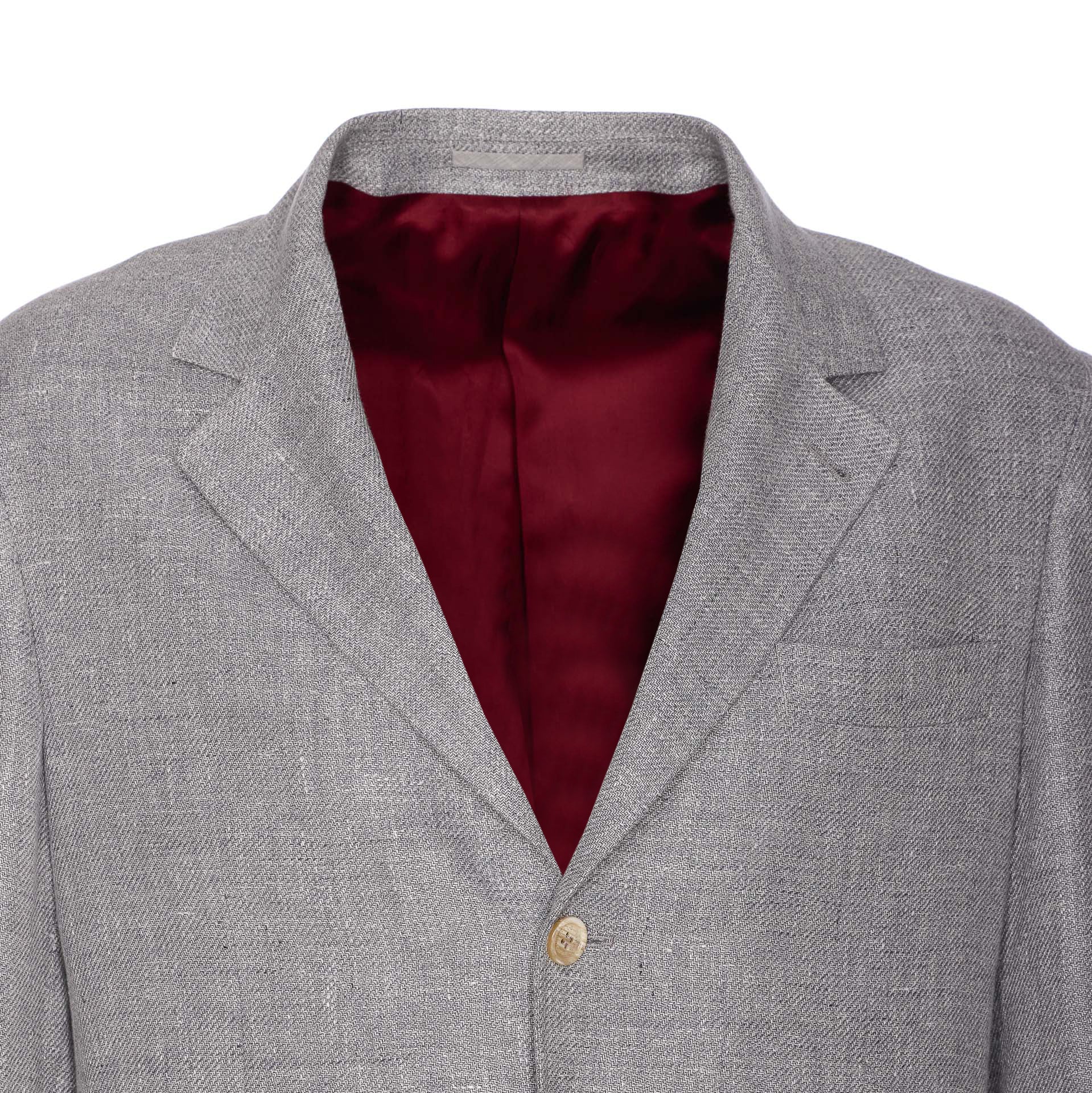 Brunello Cucinelli Jackets Grey Linen