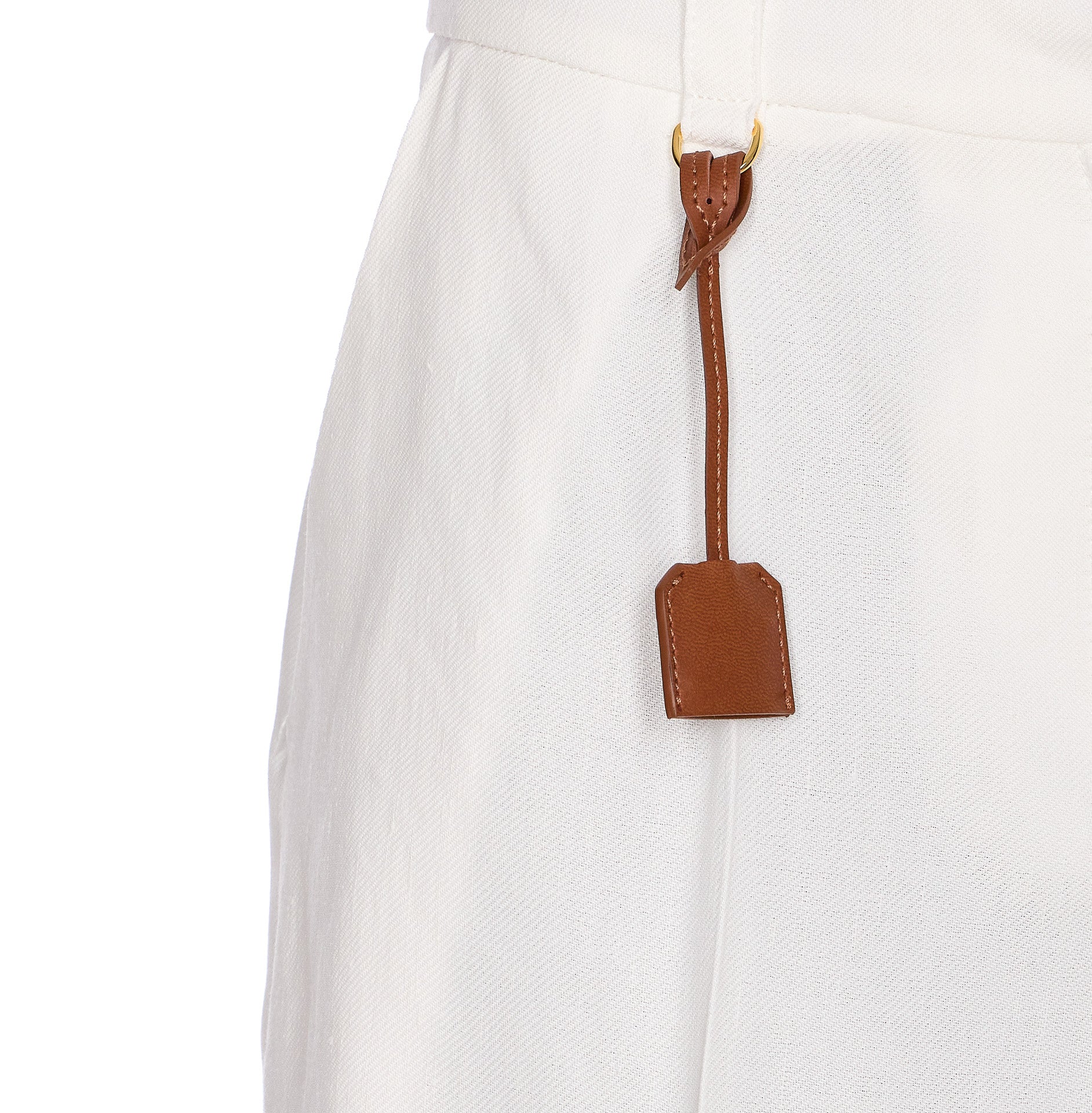 Elisabetta Franchi Shorts White Viscose