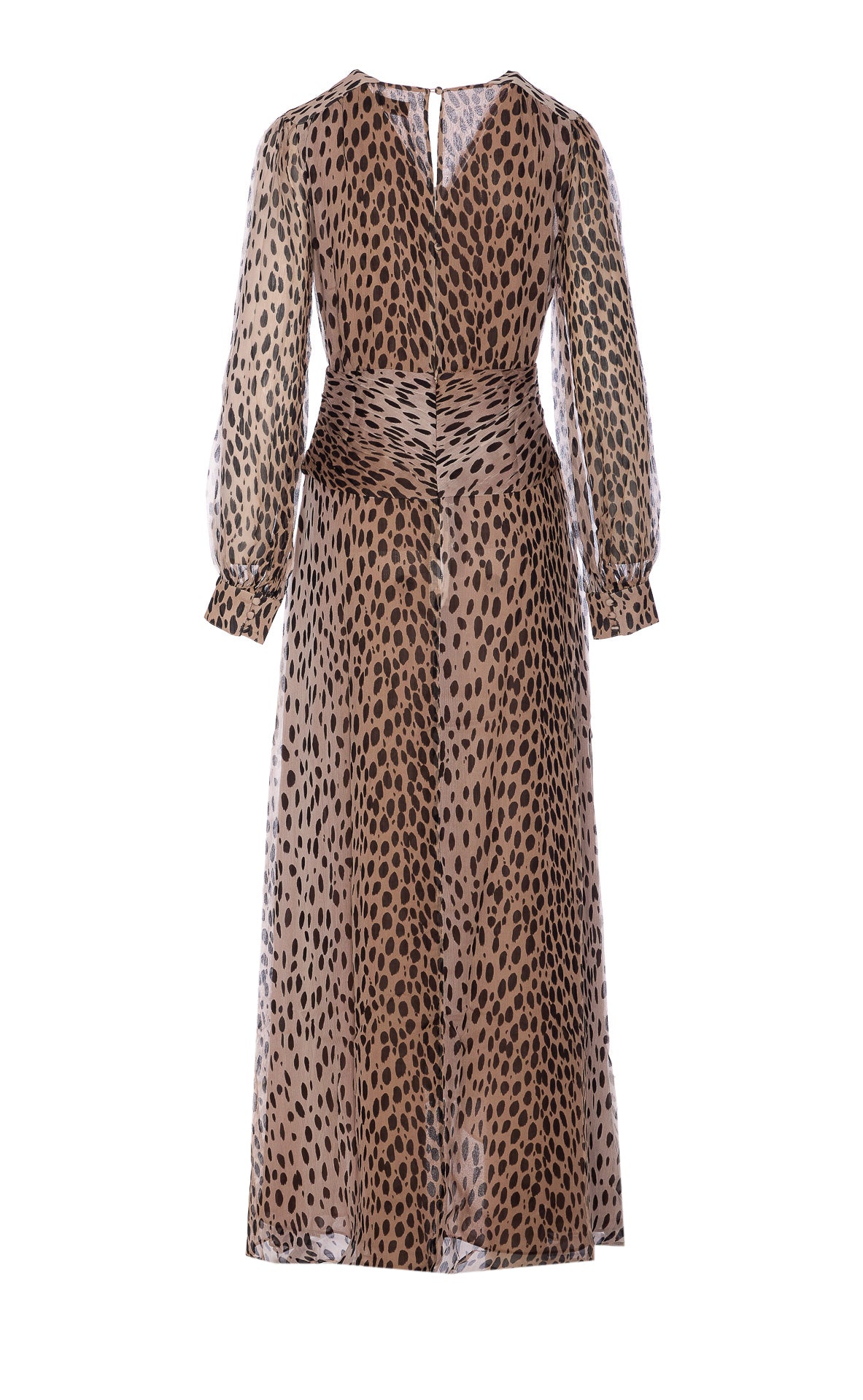Rixo Dresses Brown Vicose