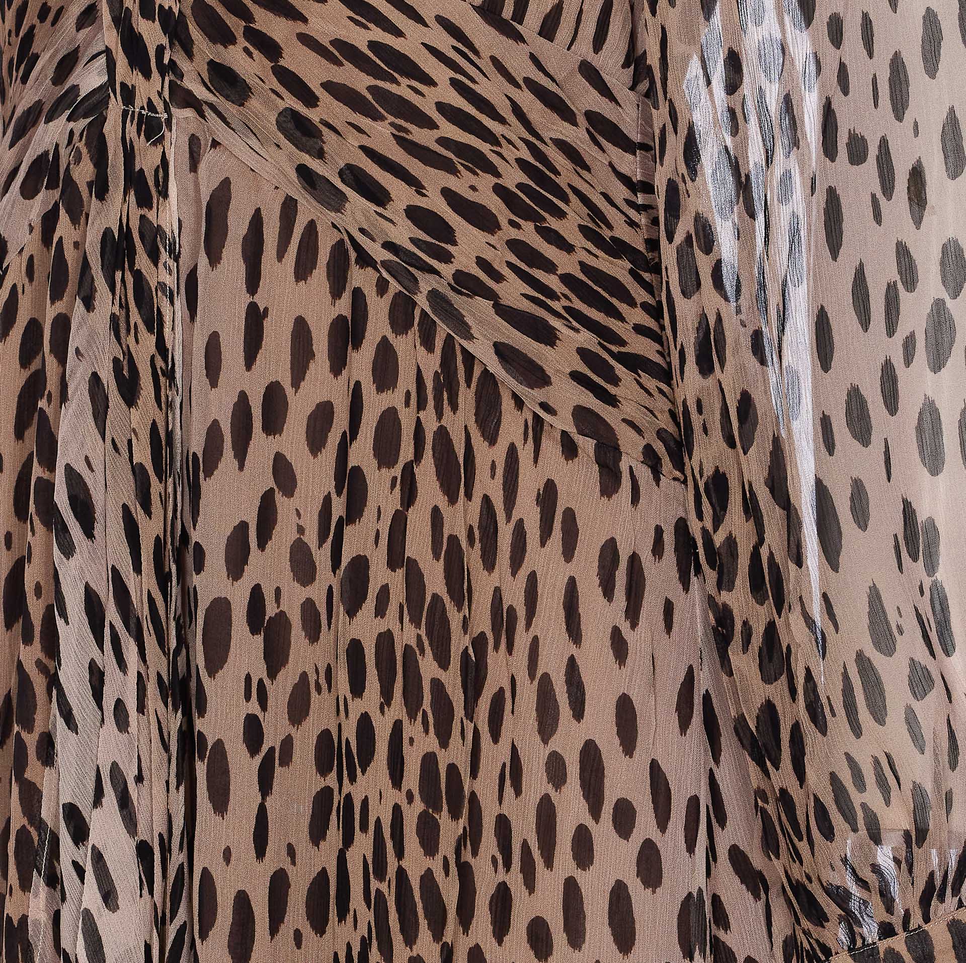 Rixo Dresses Brown Vicose