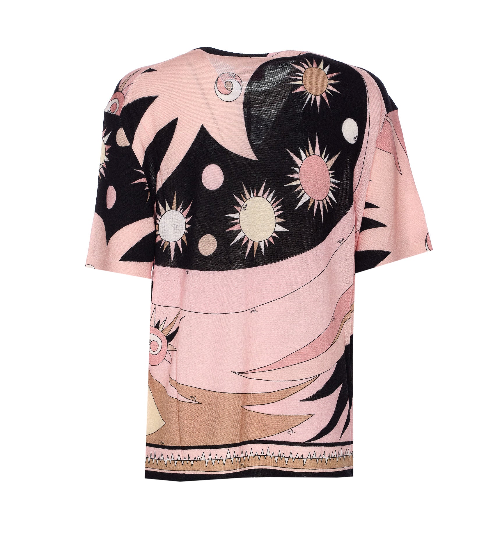 Emilio Pucci T-Shirts And Polos Pink Wool