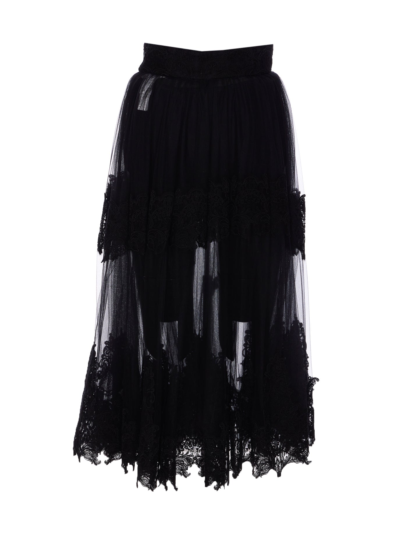 Elisabetta Franchi Skirts Black Polyamide