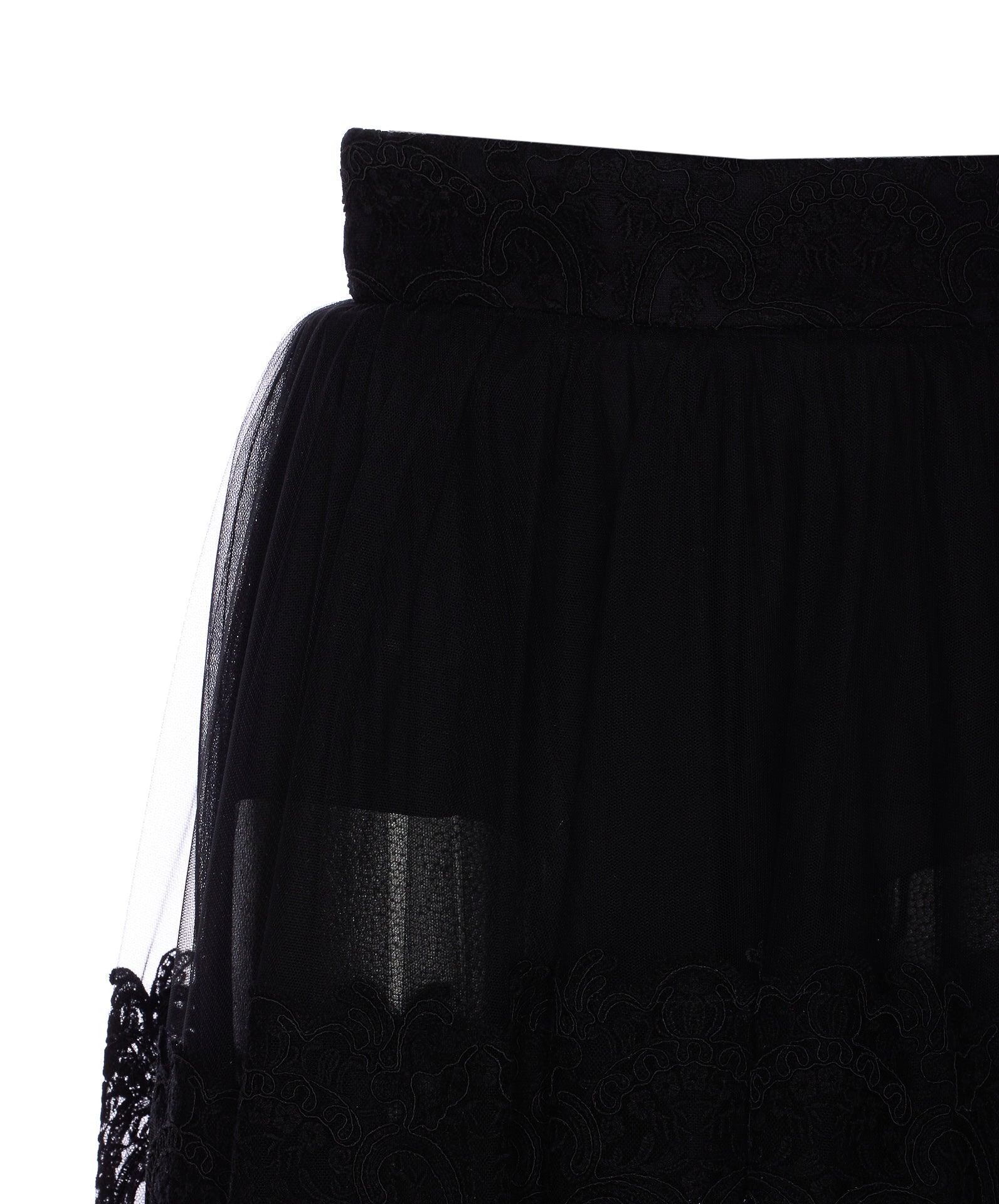 Elisabetta Franchi Skirts Black Polyamide