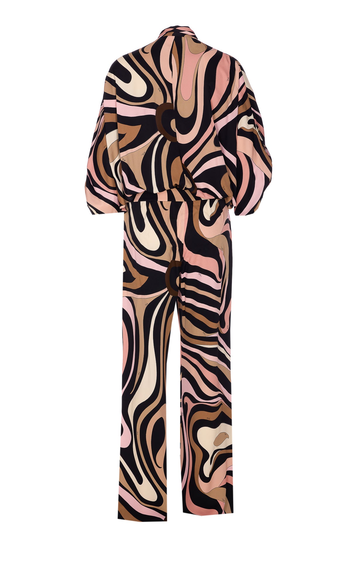 Emilio Pucci Trousers Black Viscose