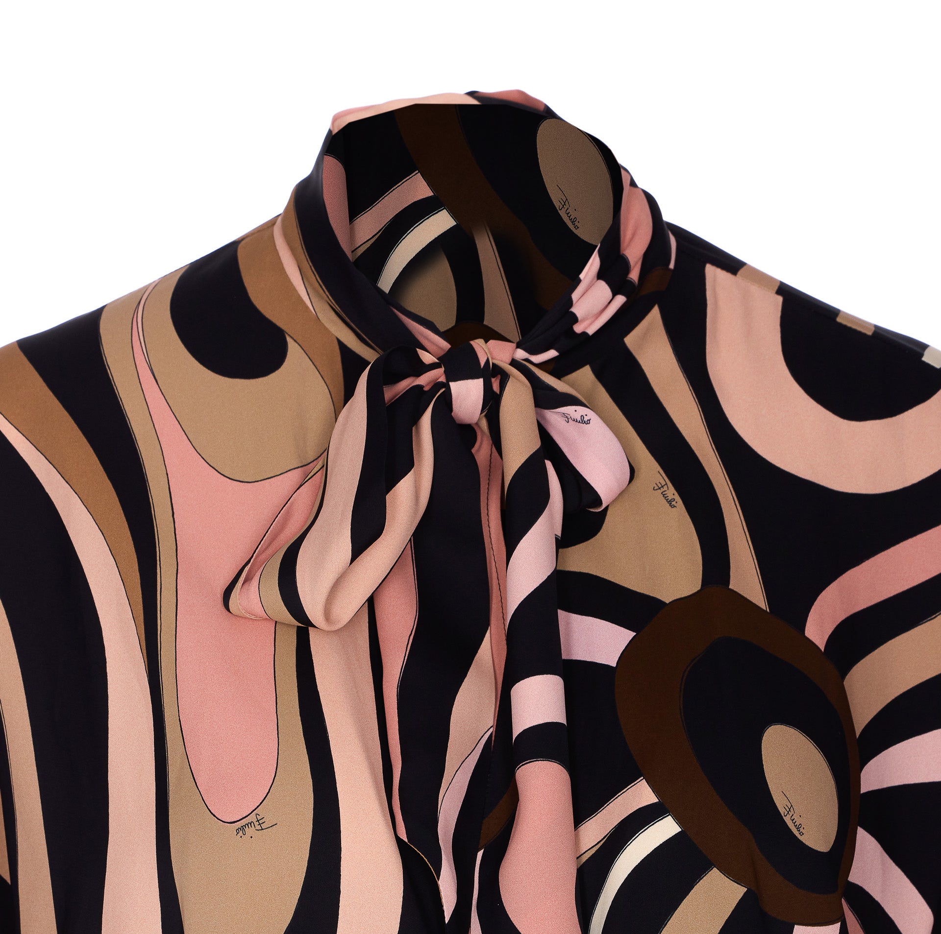 Emilio Pucci Trousers Black Viscose