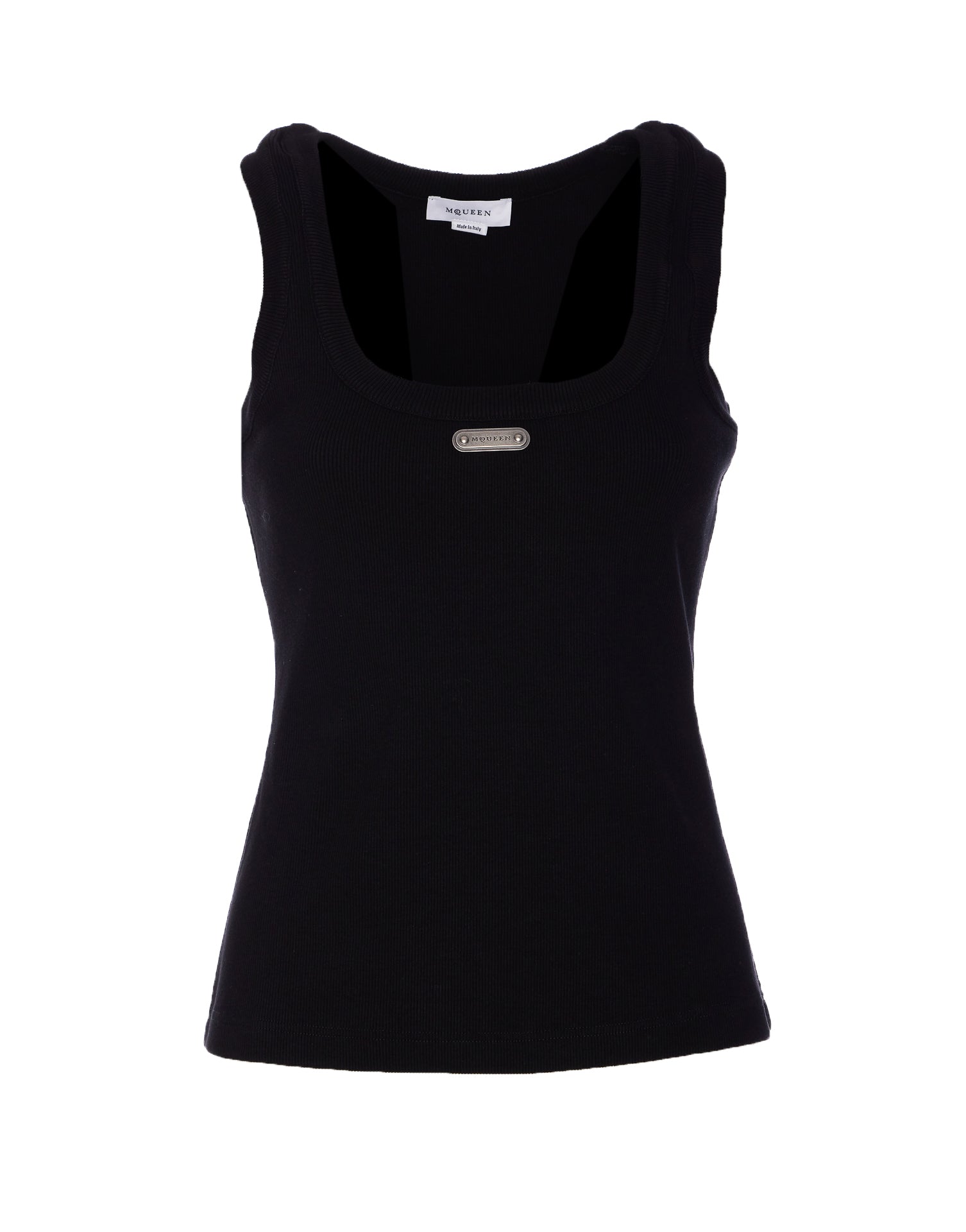 Alexander Mcqueen T-Shirts And Polos Black Cotton