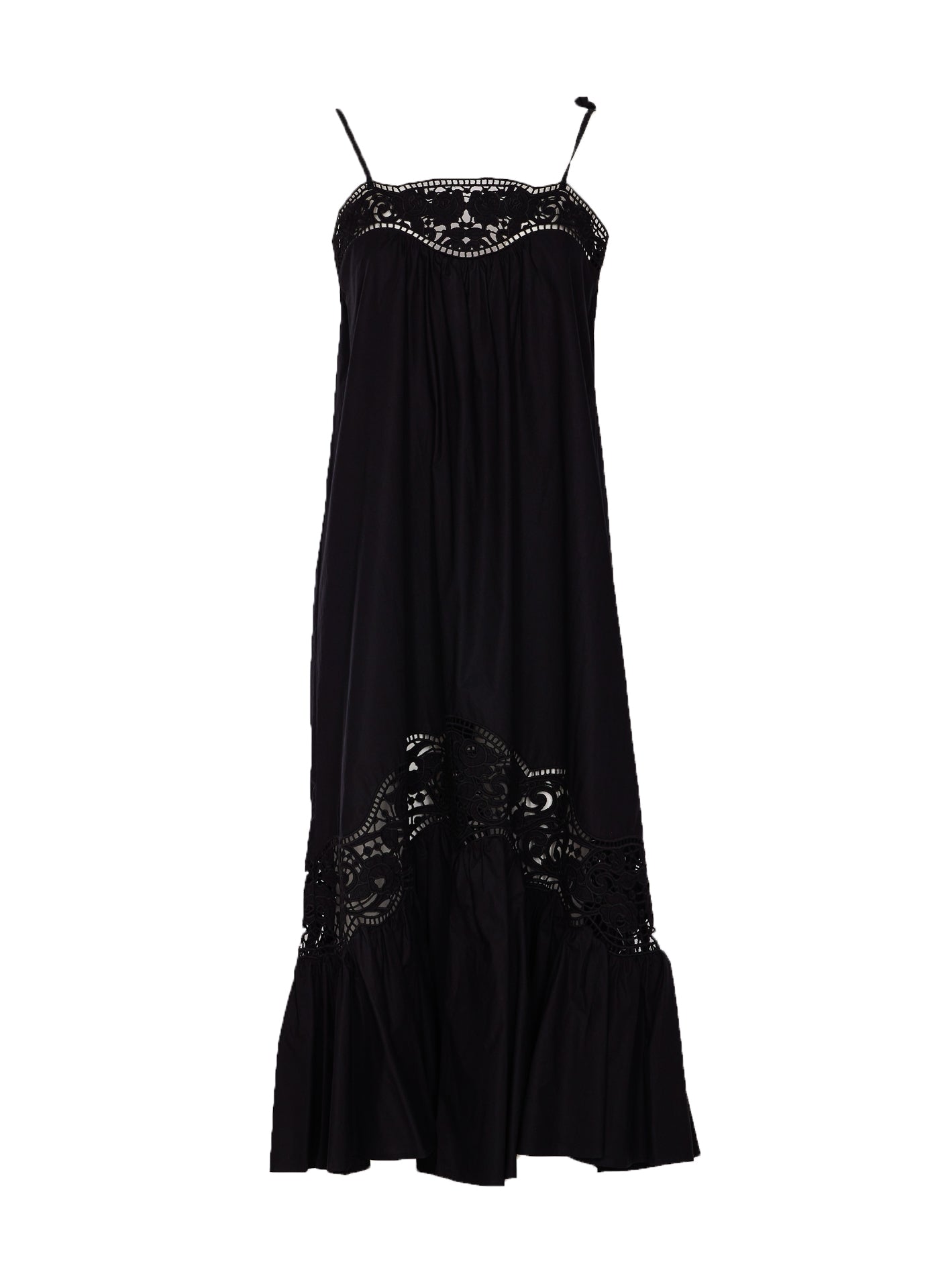 Twin-Set Dresses Black Cotton