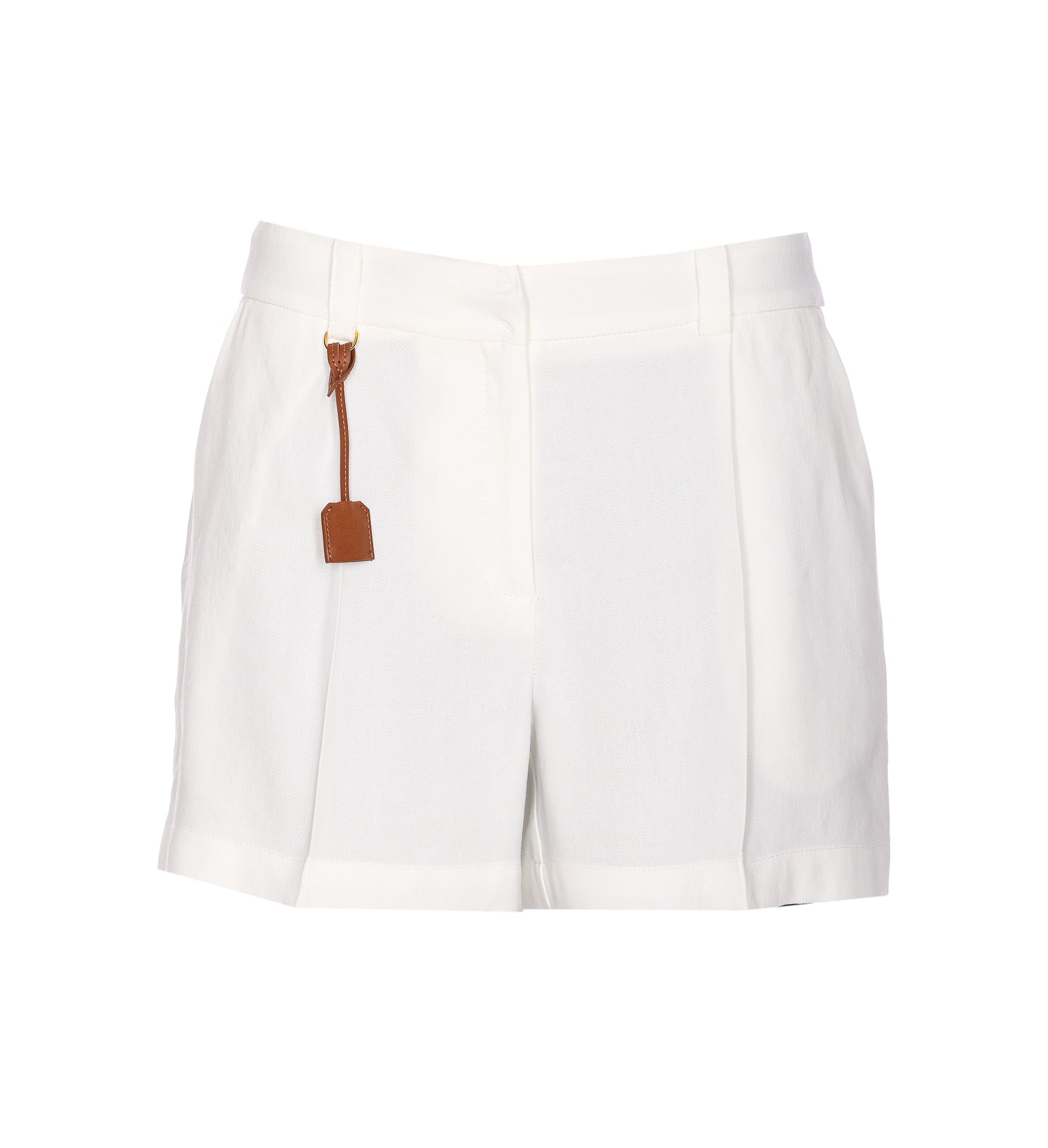 Elisabetta Franchi Shorts White Viscose