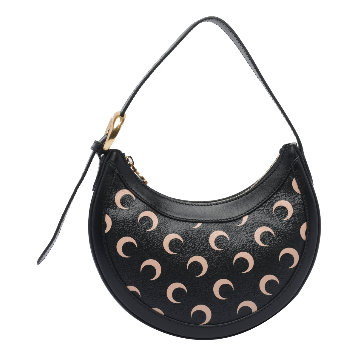 Marine Serre Bags Black Polyurethane Polyester Cotton