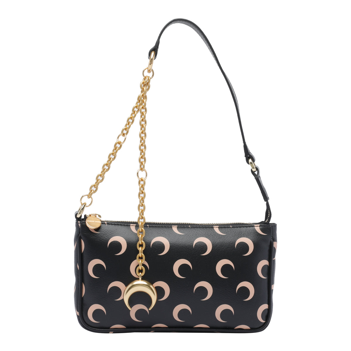 Marine Serre Bags Black Polyurethane Polyester Cotton