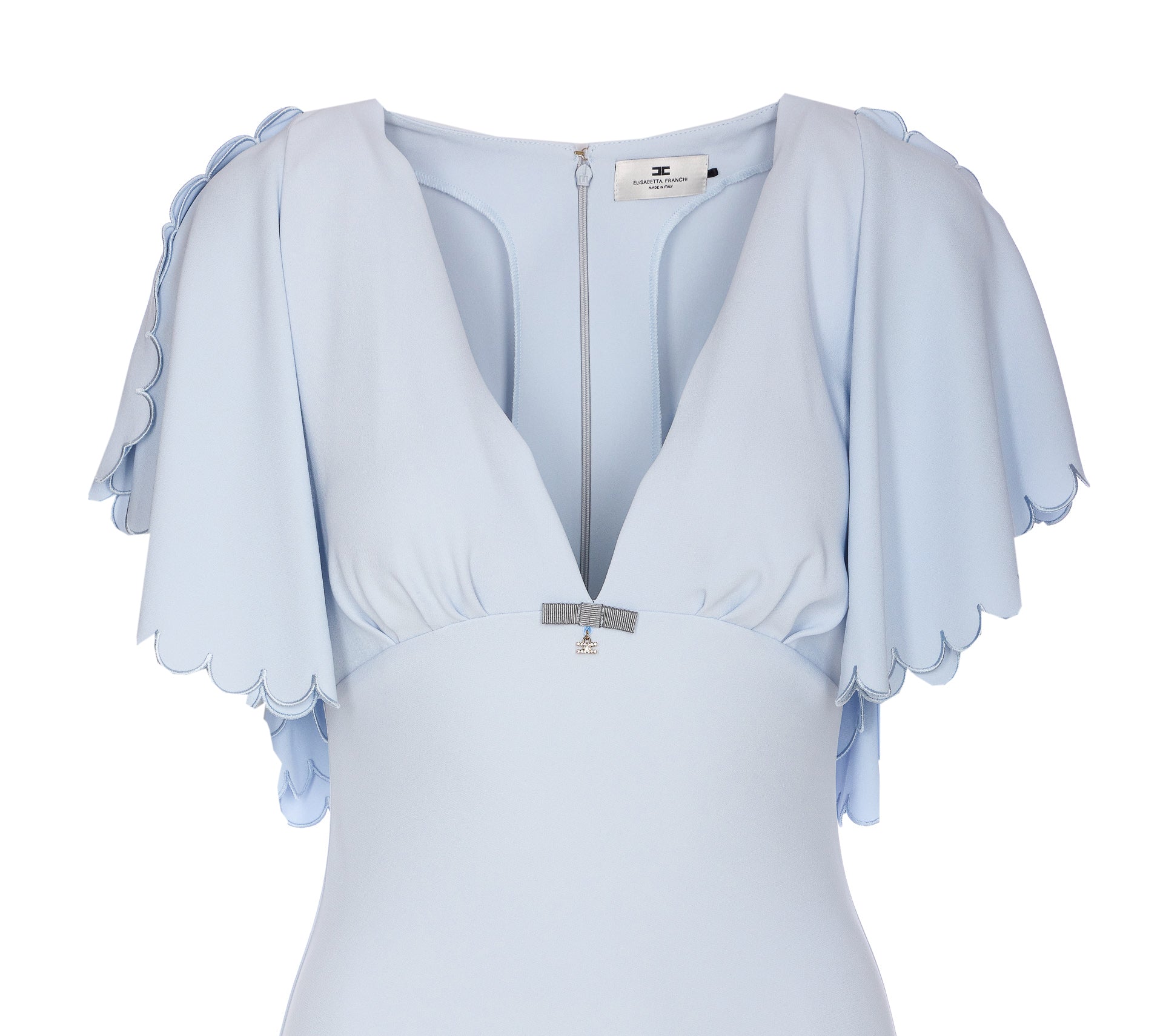 Elisabetta Franchi Dresses Blue Viscose