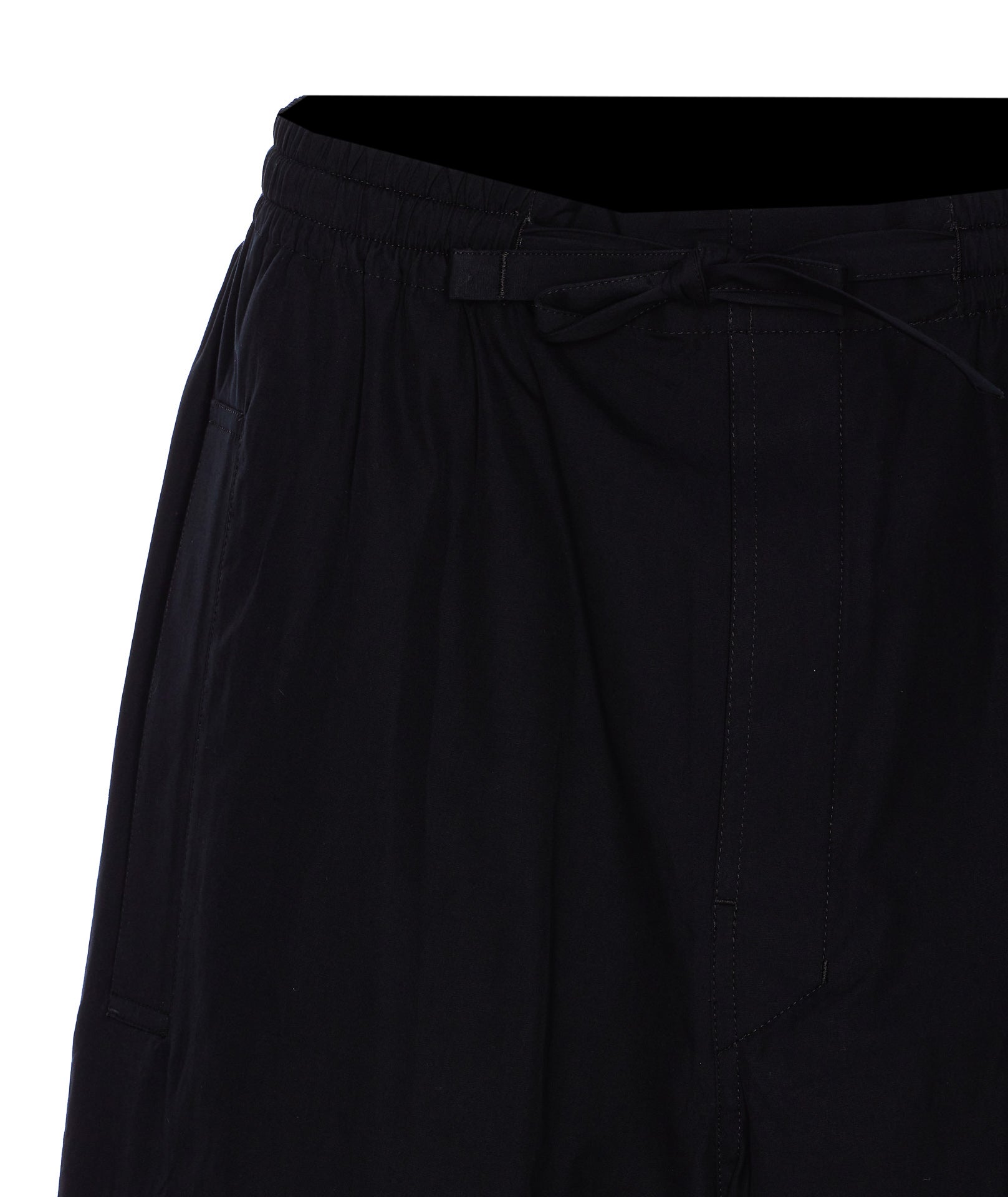 Lemaire Trousers Black Cotton