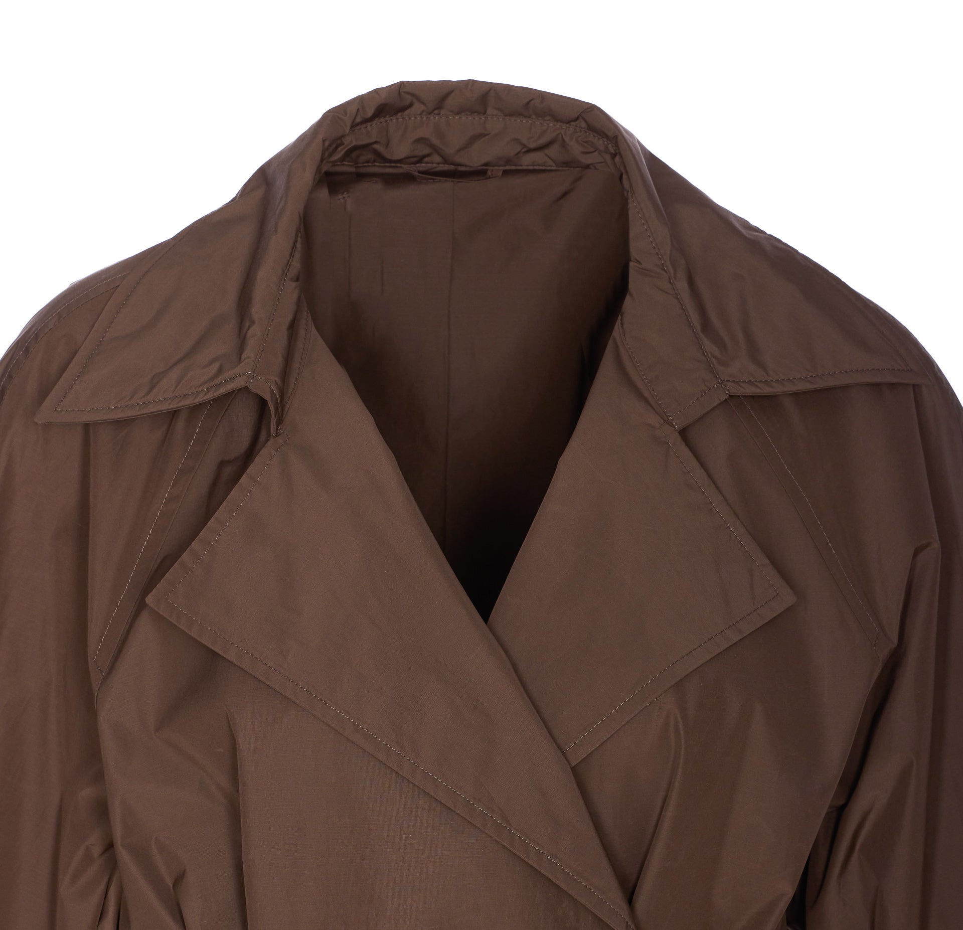 Brunello Cucinelli Coats Brown Polyester