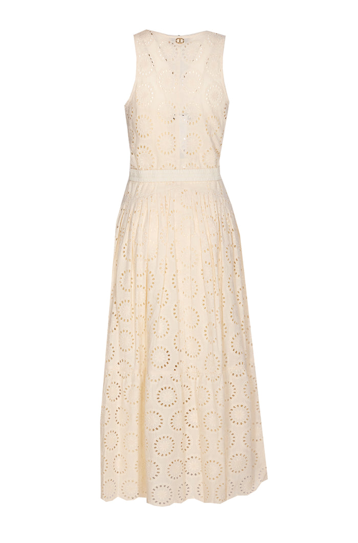 Twin-Set Dresses White Cotton