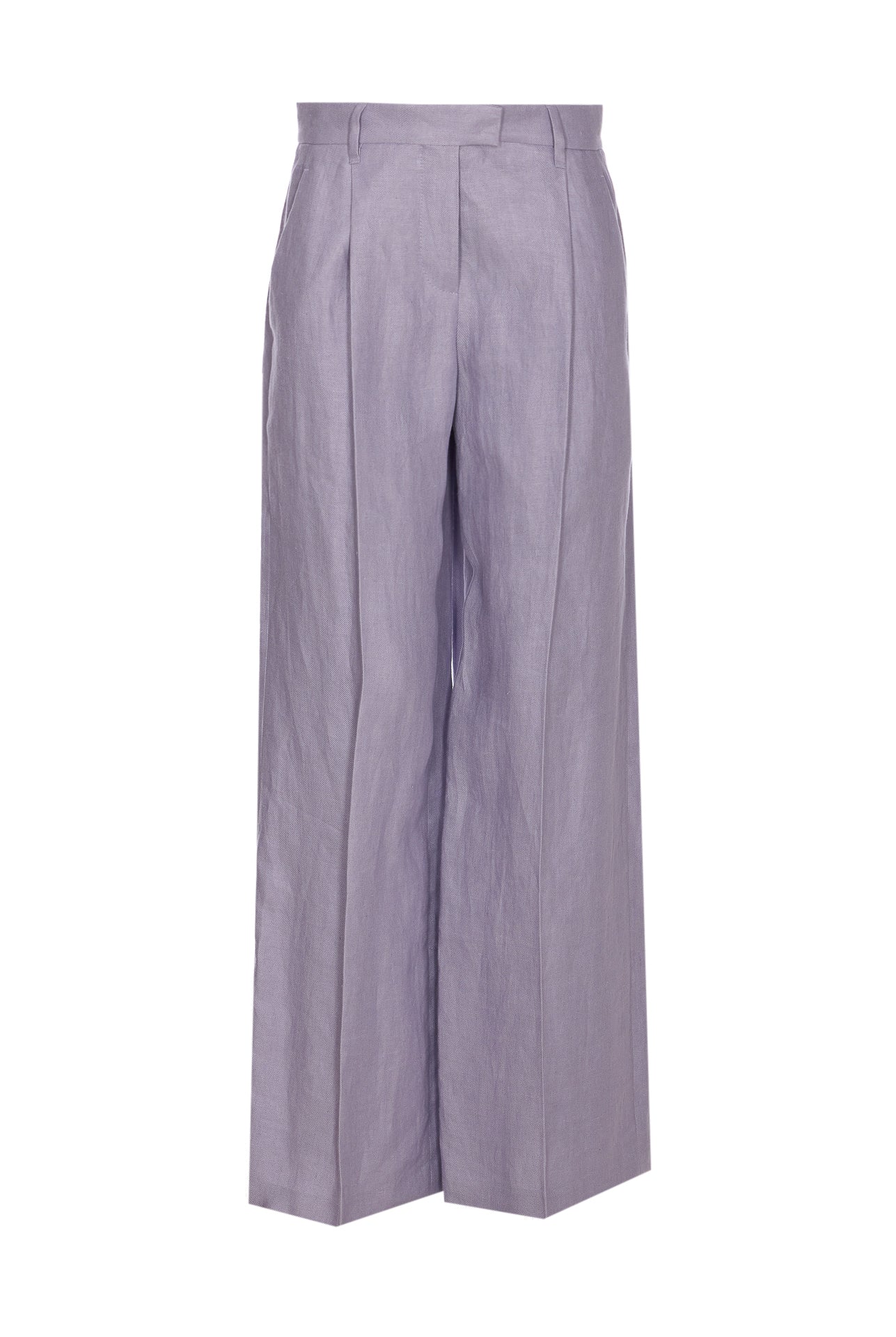 Brunello Cucinelli Trousers Purple Canapa