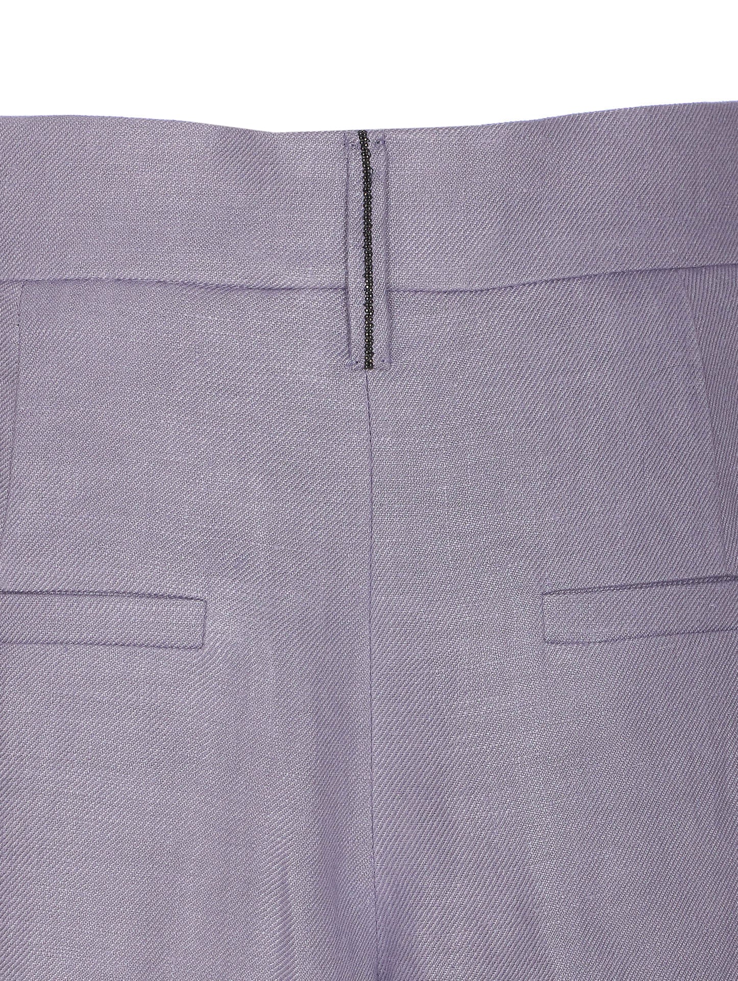 Brunello Cucinelli Trousers Purple Canapa