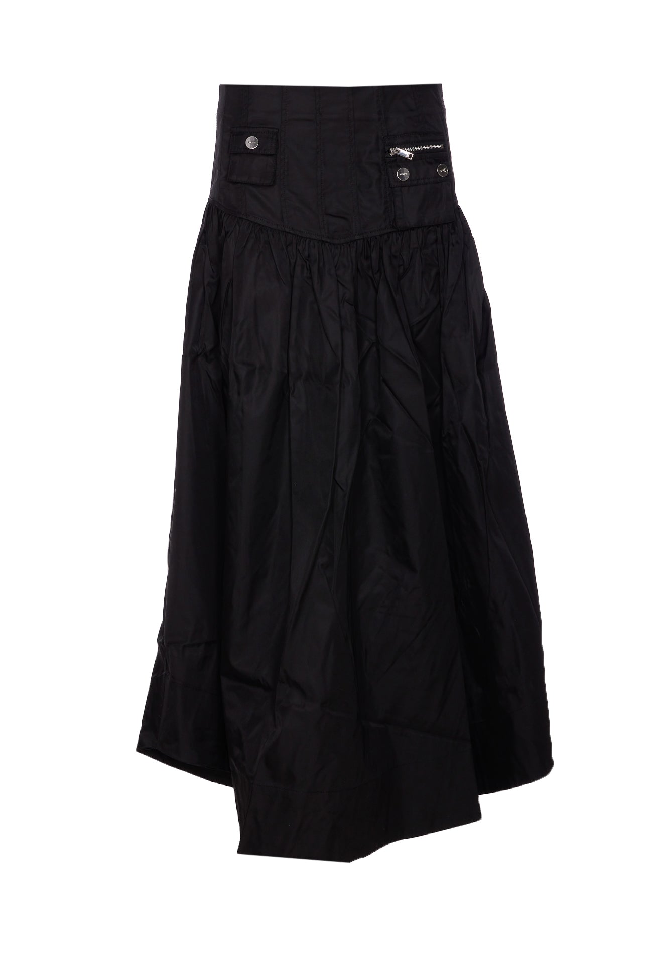 Ganni Skirts Black Recycled Polyamide