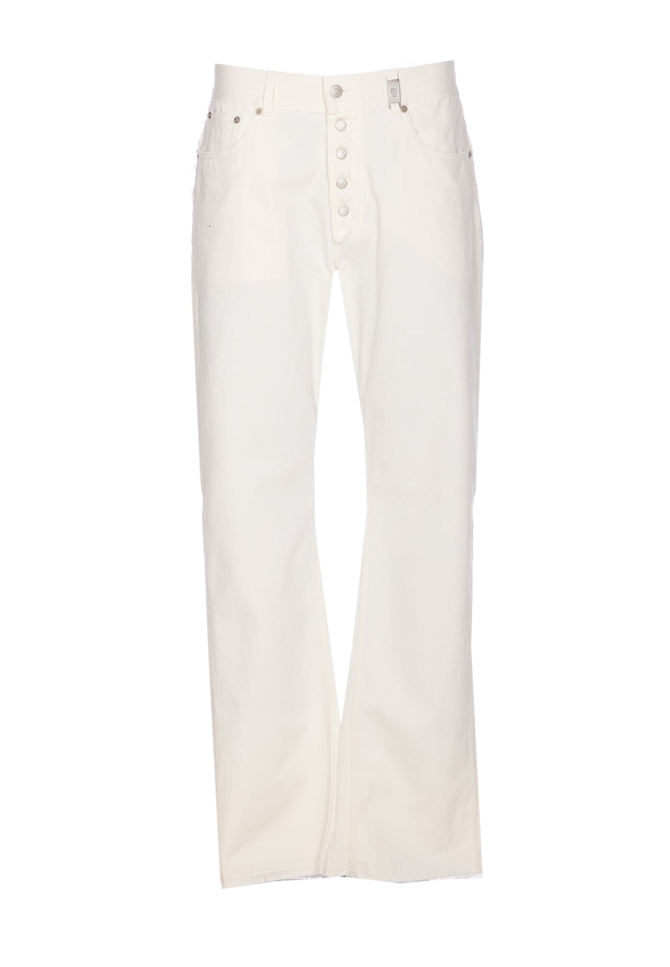 Alexander Mcqueen Jeans White Cotton