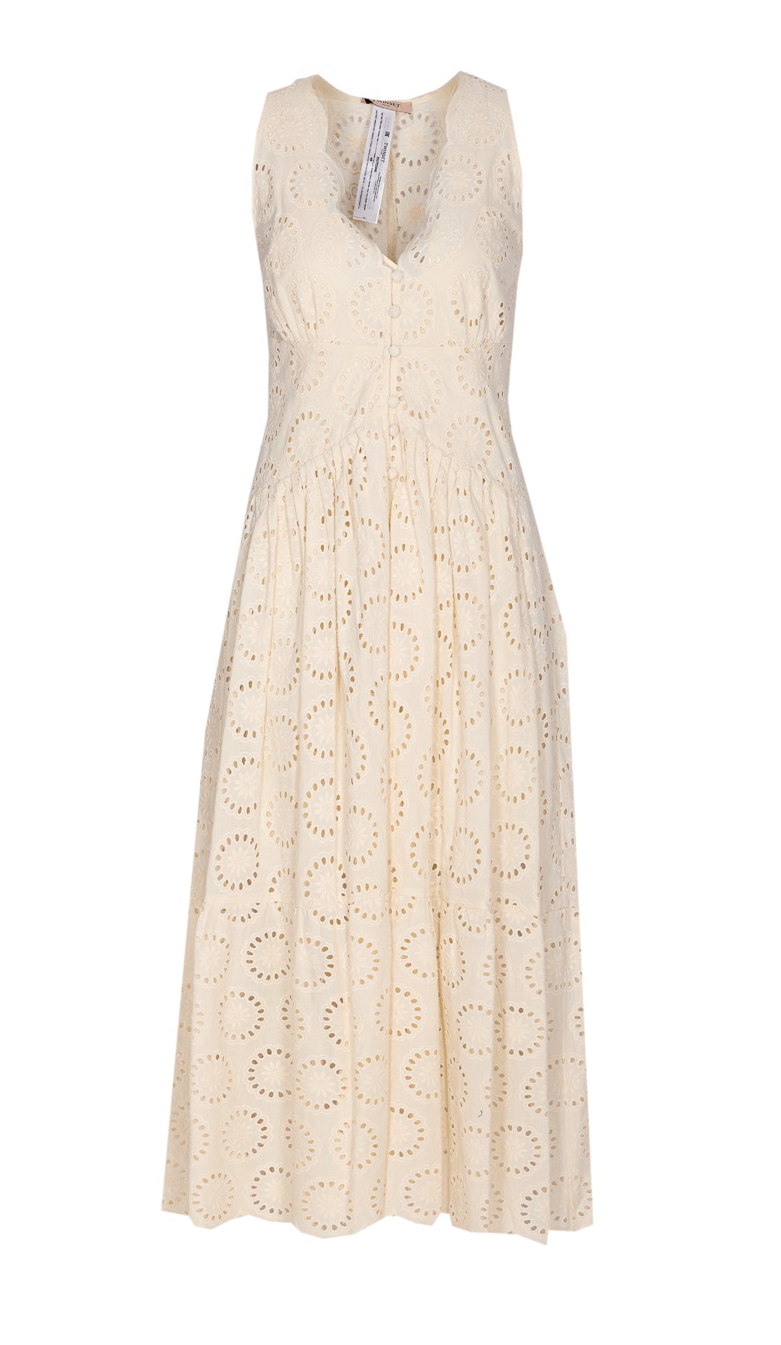 Twin-Set Dresses White Cotton