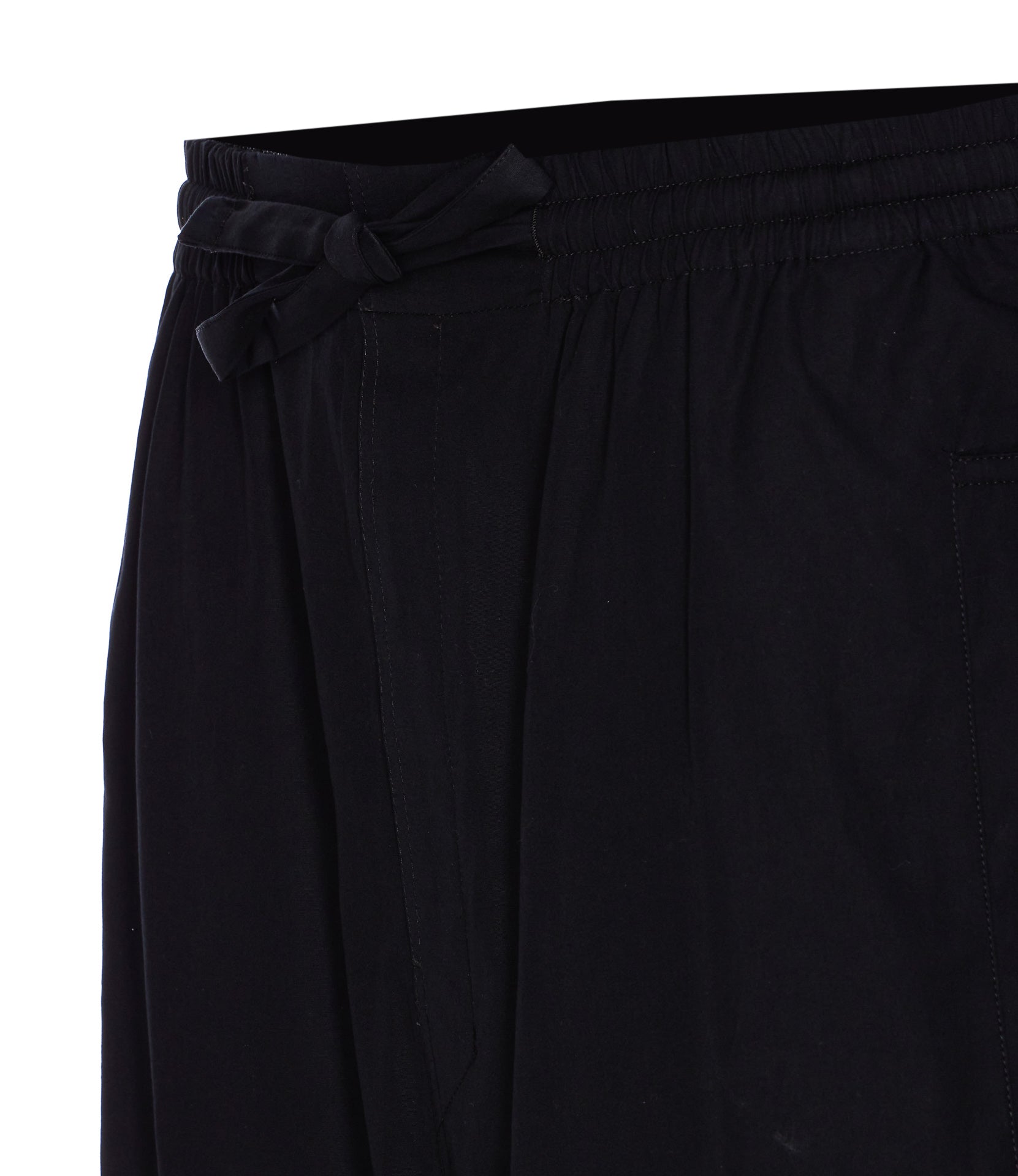 Lemaire Trousers Black Cotton